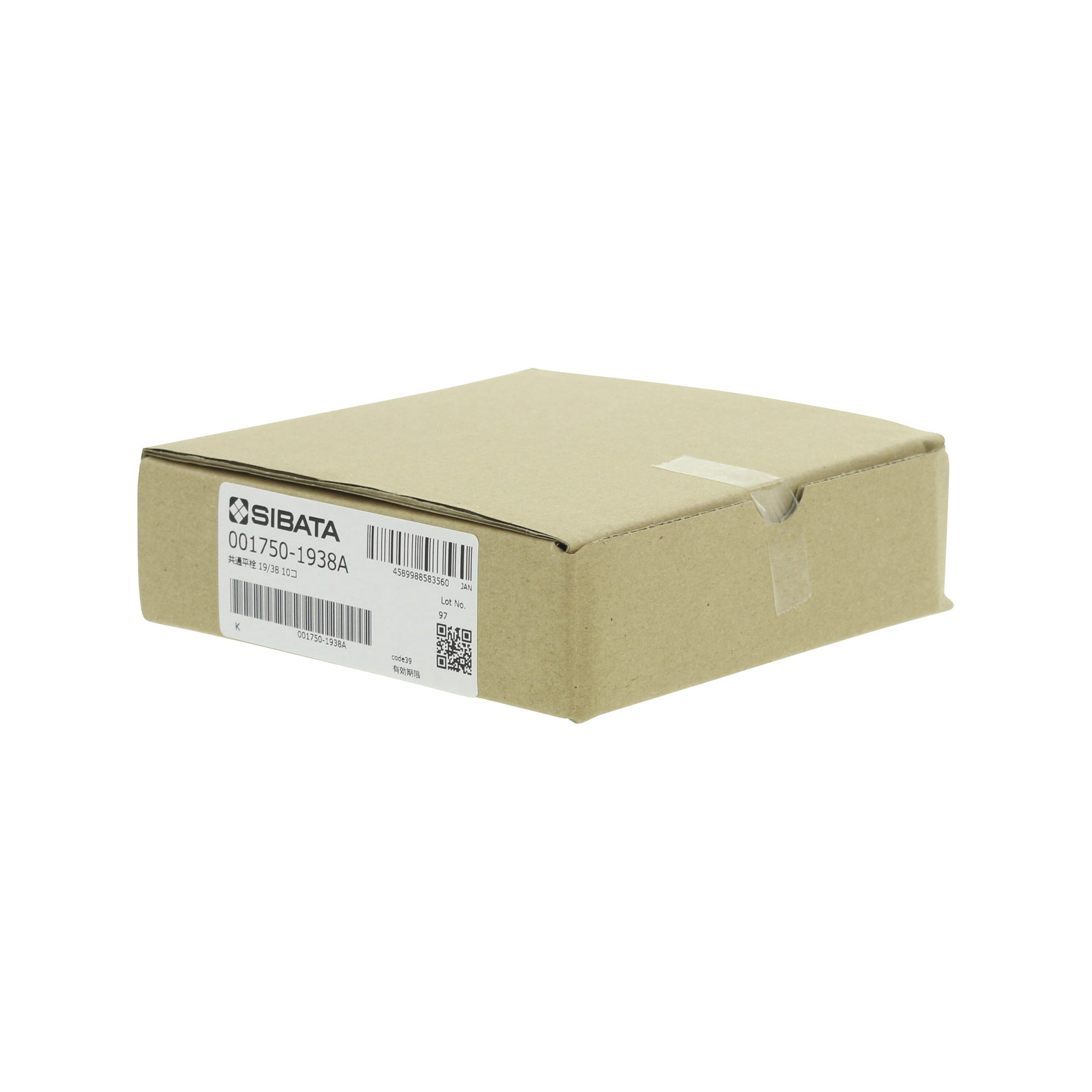 共通摺合平栓 19/38 10入