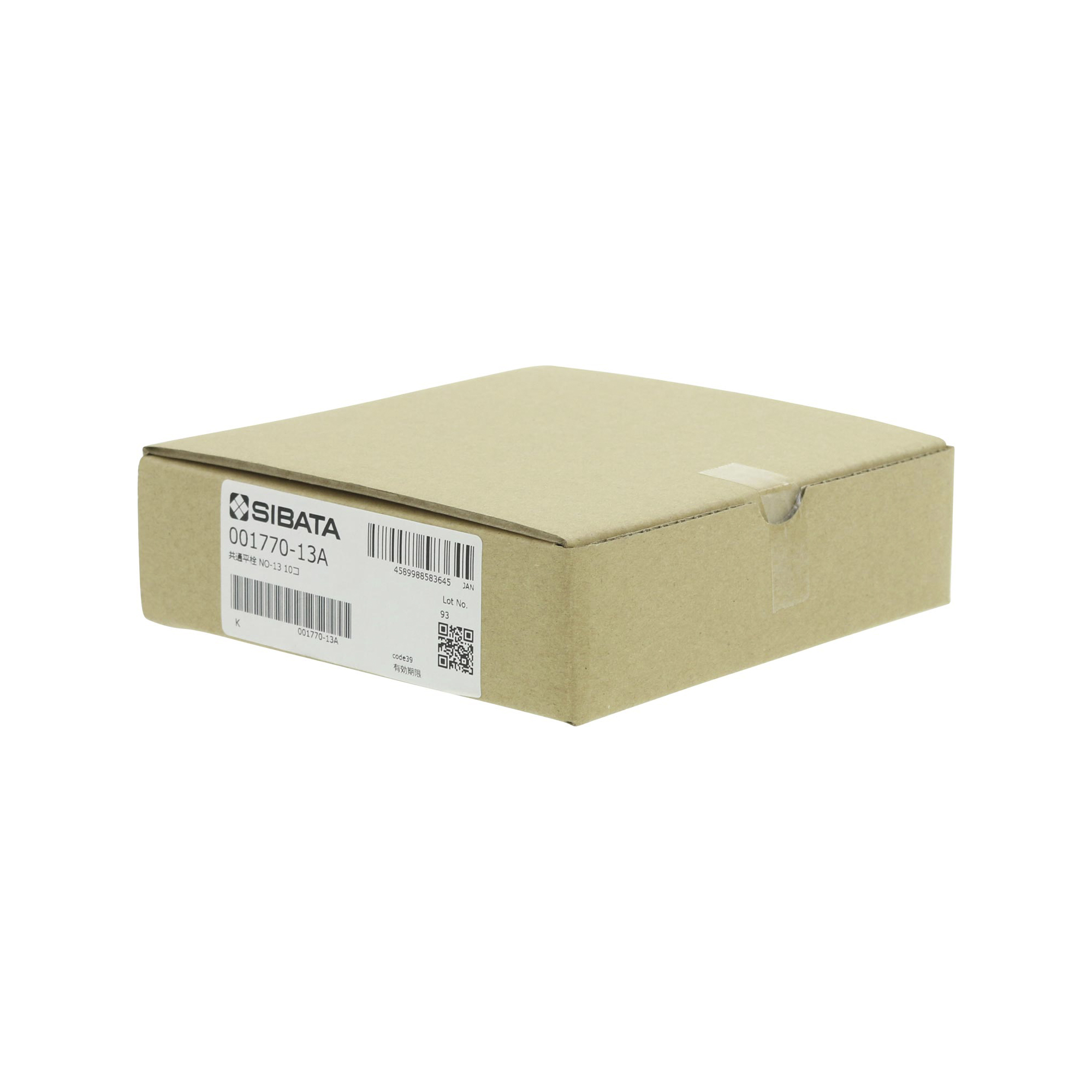 共通摺合平栓 短形 13 10入