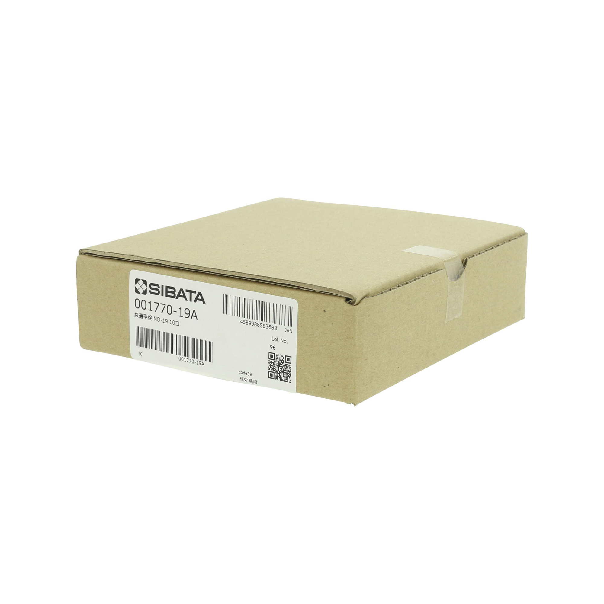 共通摺合平栓 短形 19 10入