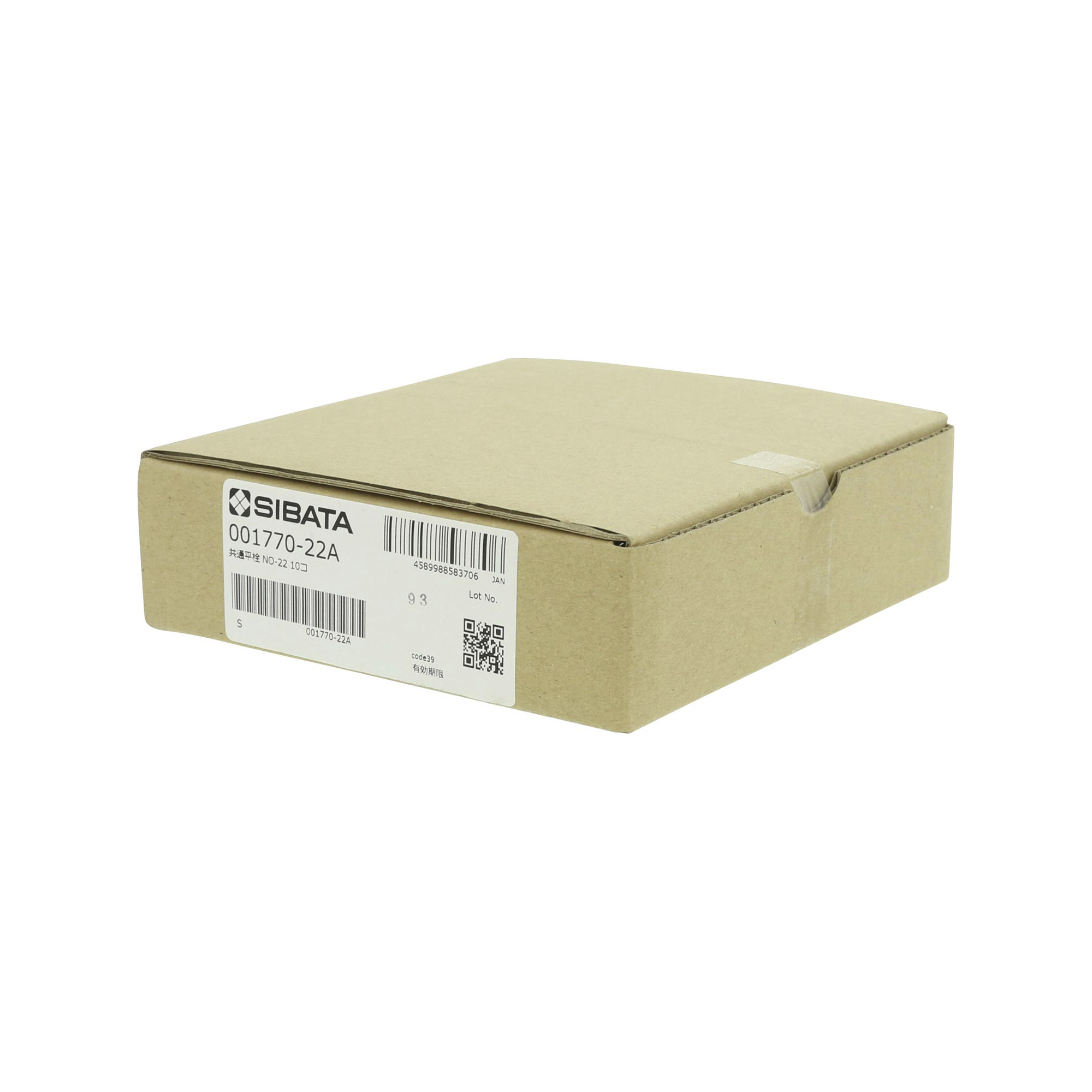 共通摺合平栓 短形 22 10入