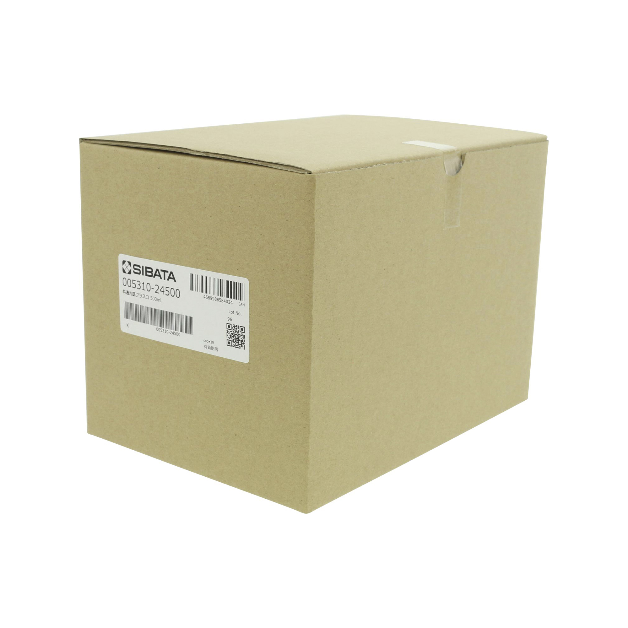 共通摺合丸底フラスコ 長首形 24/40 500mL