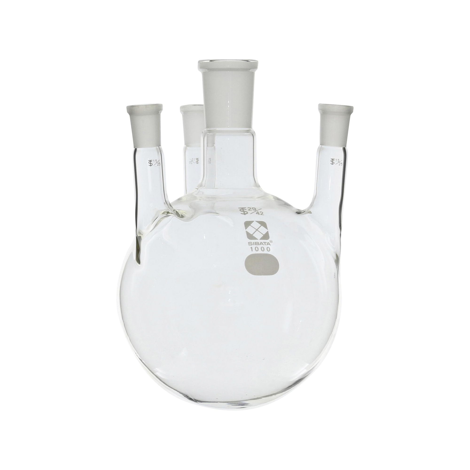 共通摺合四口丸底フラスコ 29/42 1000mL