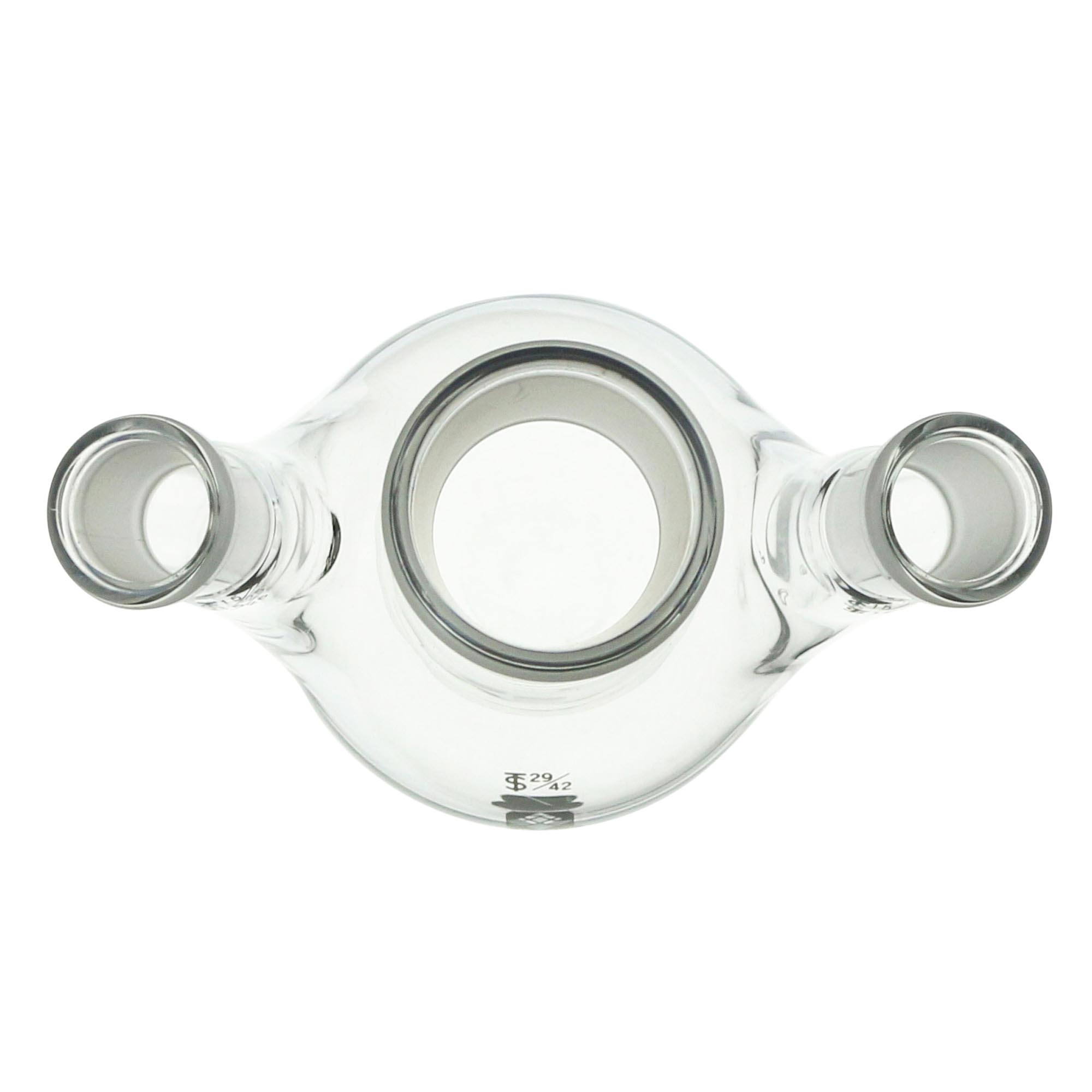 共通摺合三口丸底フラスコ 29/42-15/25 100mL