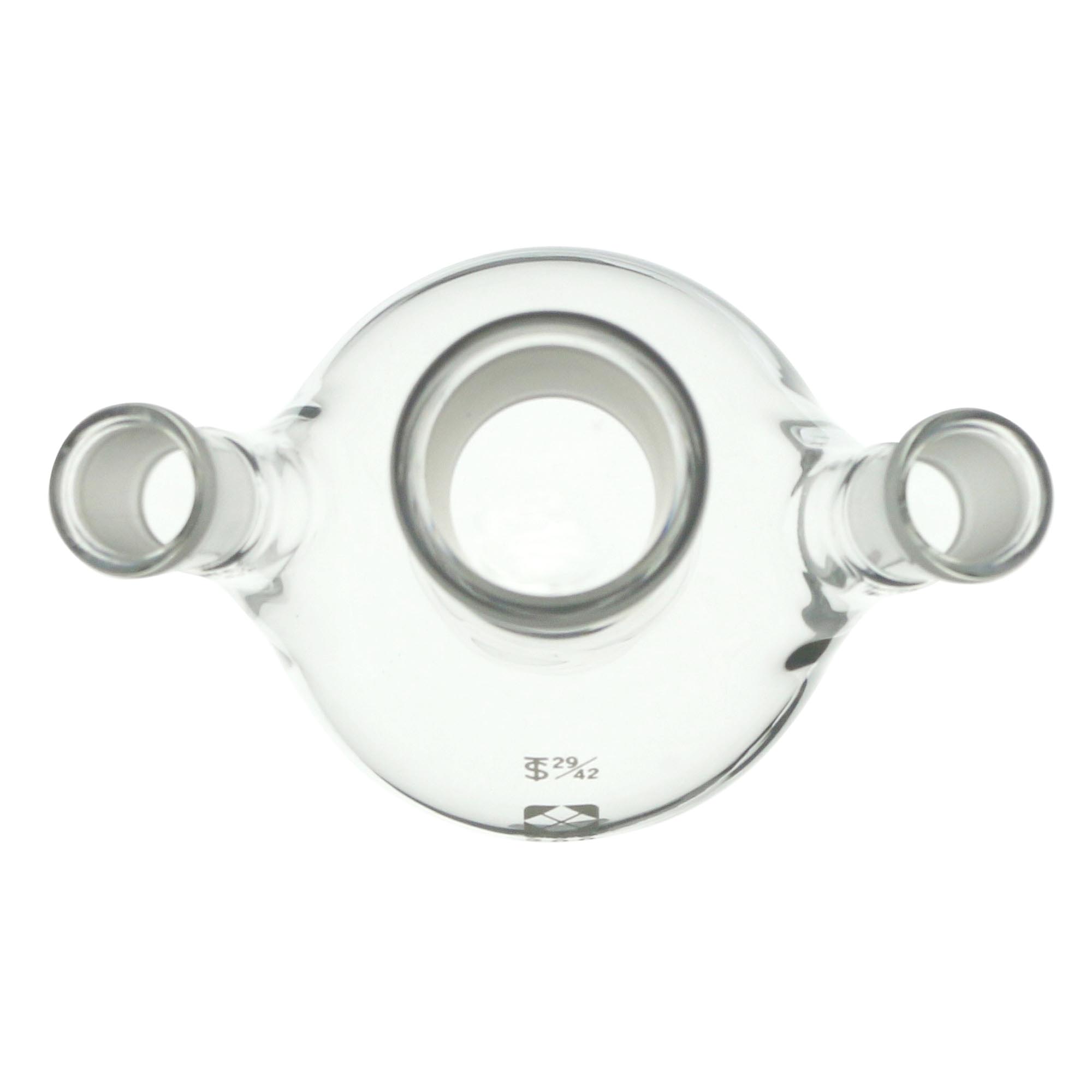 共通摺合三口丸底フラスコ 29/42-15/25 200mL