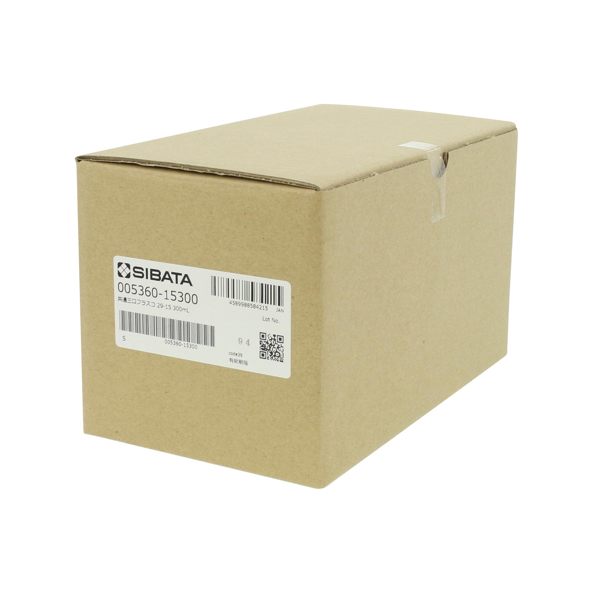 共通摺合三口丸底フラスコ 29/42-15/25 300mL