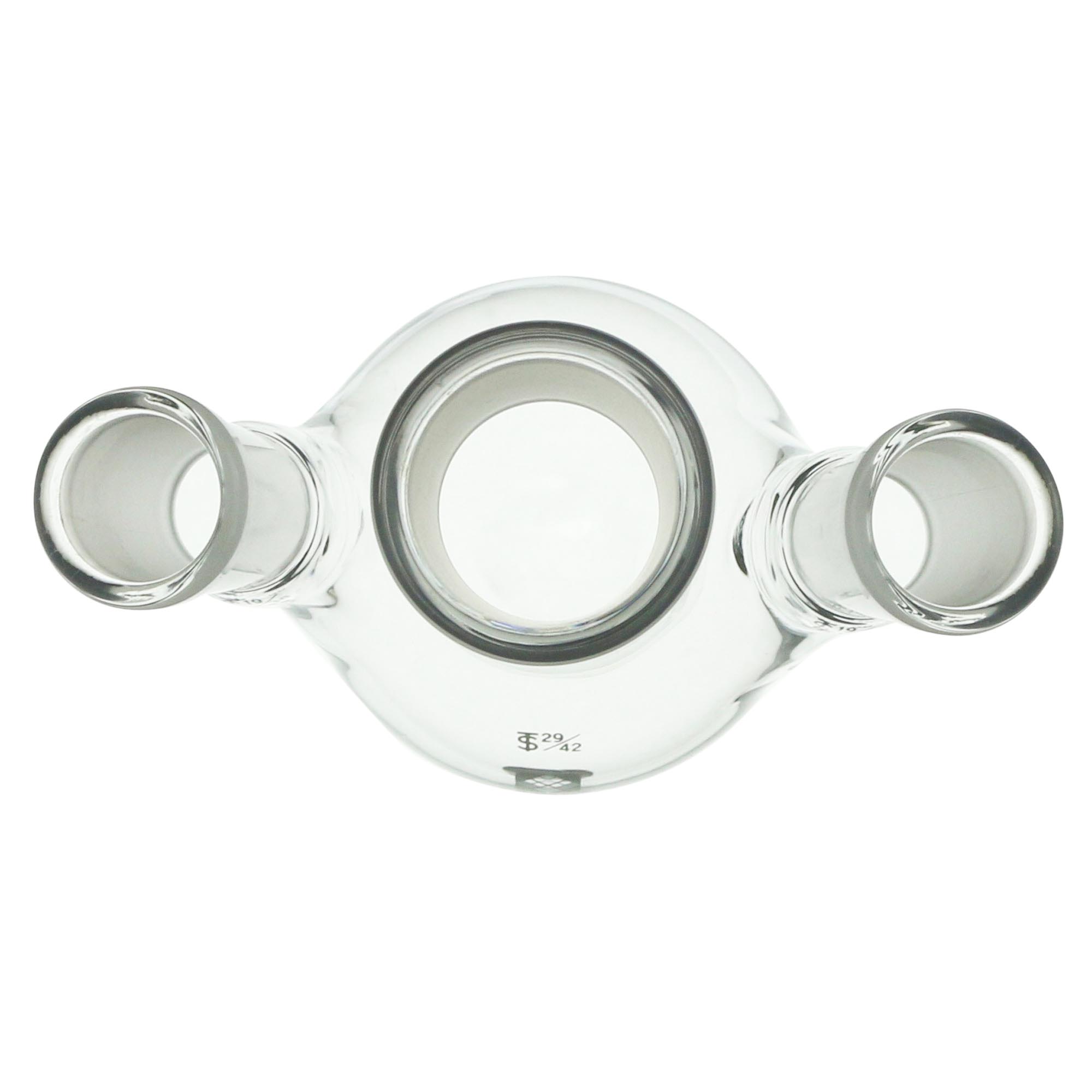 共通摺合三口丸底フラスコ 29/42-19/38 100mL