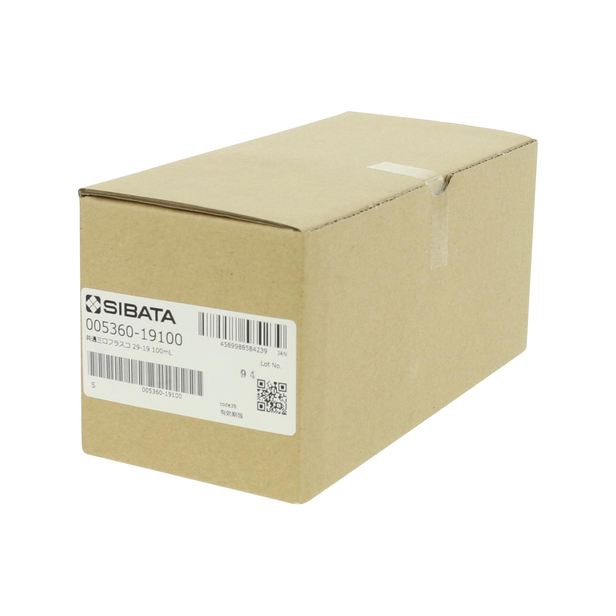 共通摺合三口丸底フラスコ 29/42-19/38 100mL