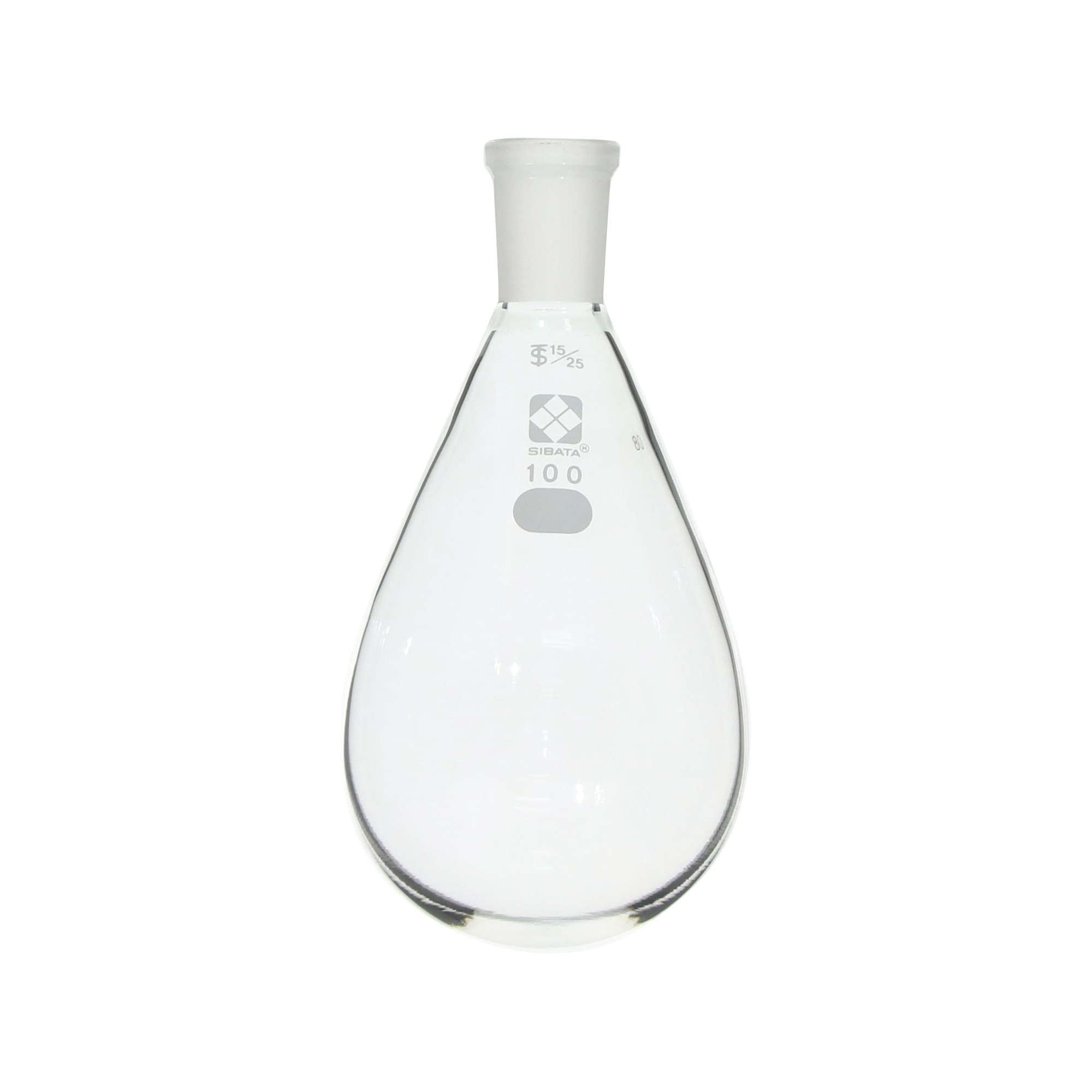 共通摺合なす形フラスコ 15/25 100mL