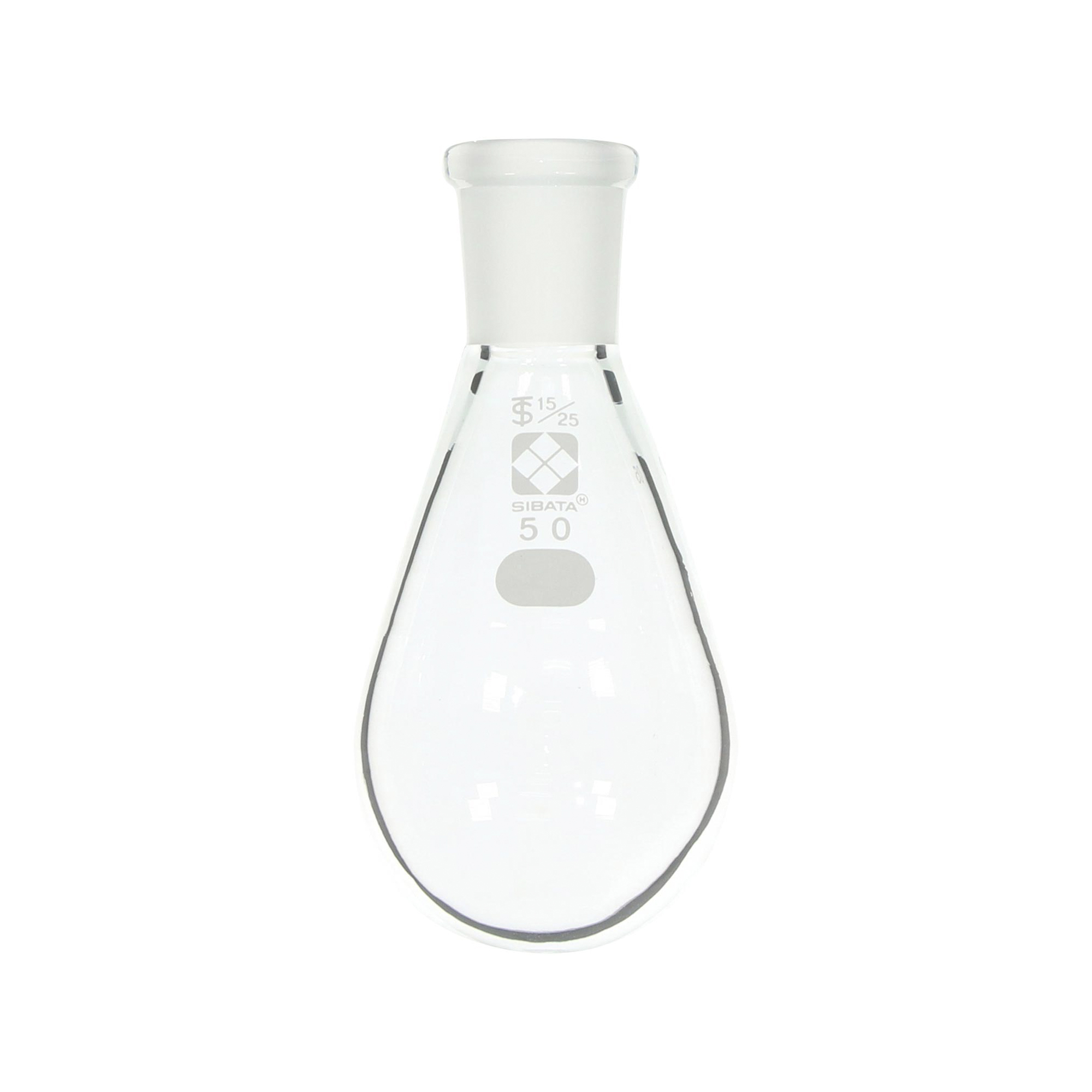 共通摺合なす形フラスコ 15/25 50mL