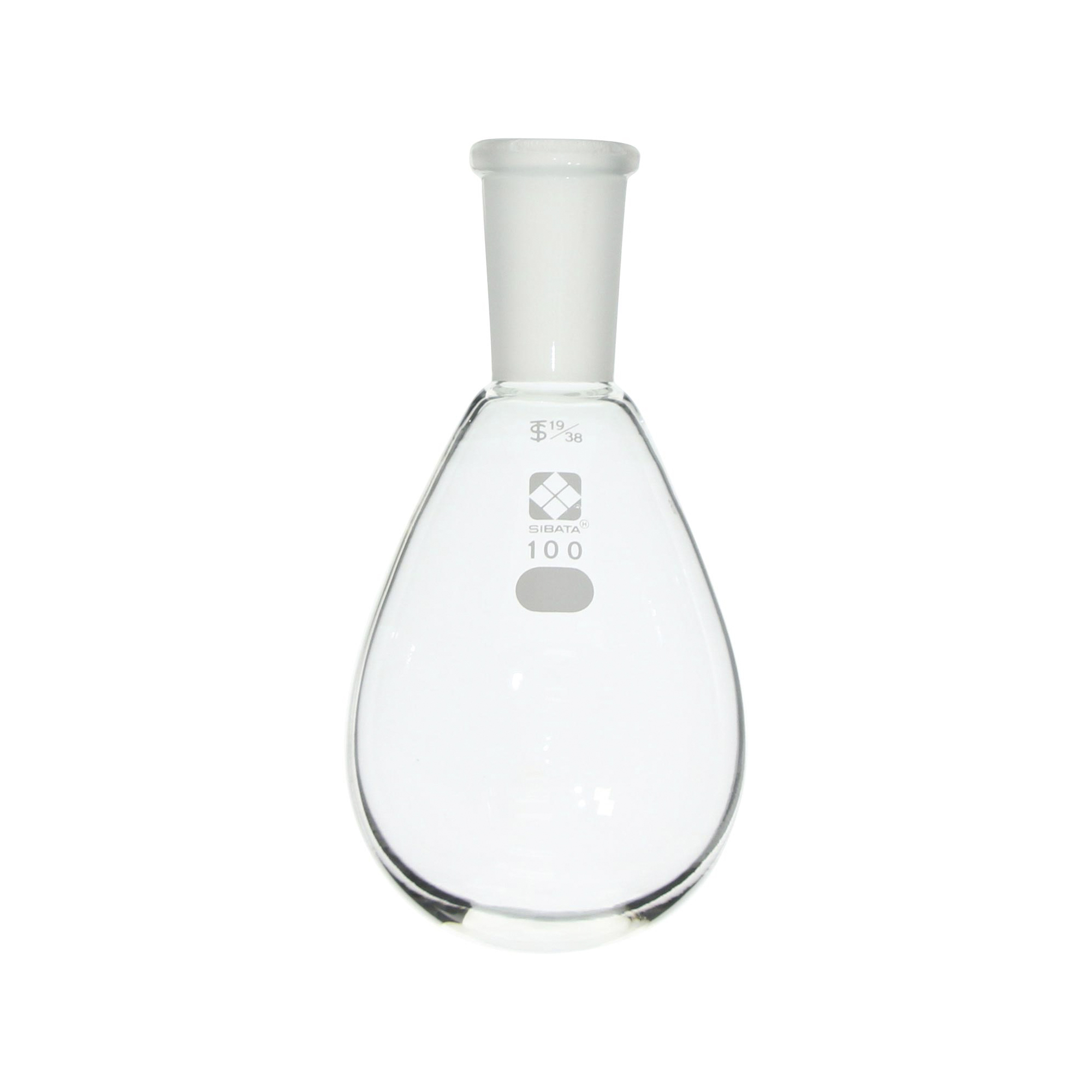 共通摺合なす形フラスコ 19/38 100mL
