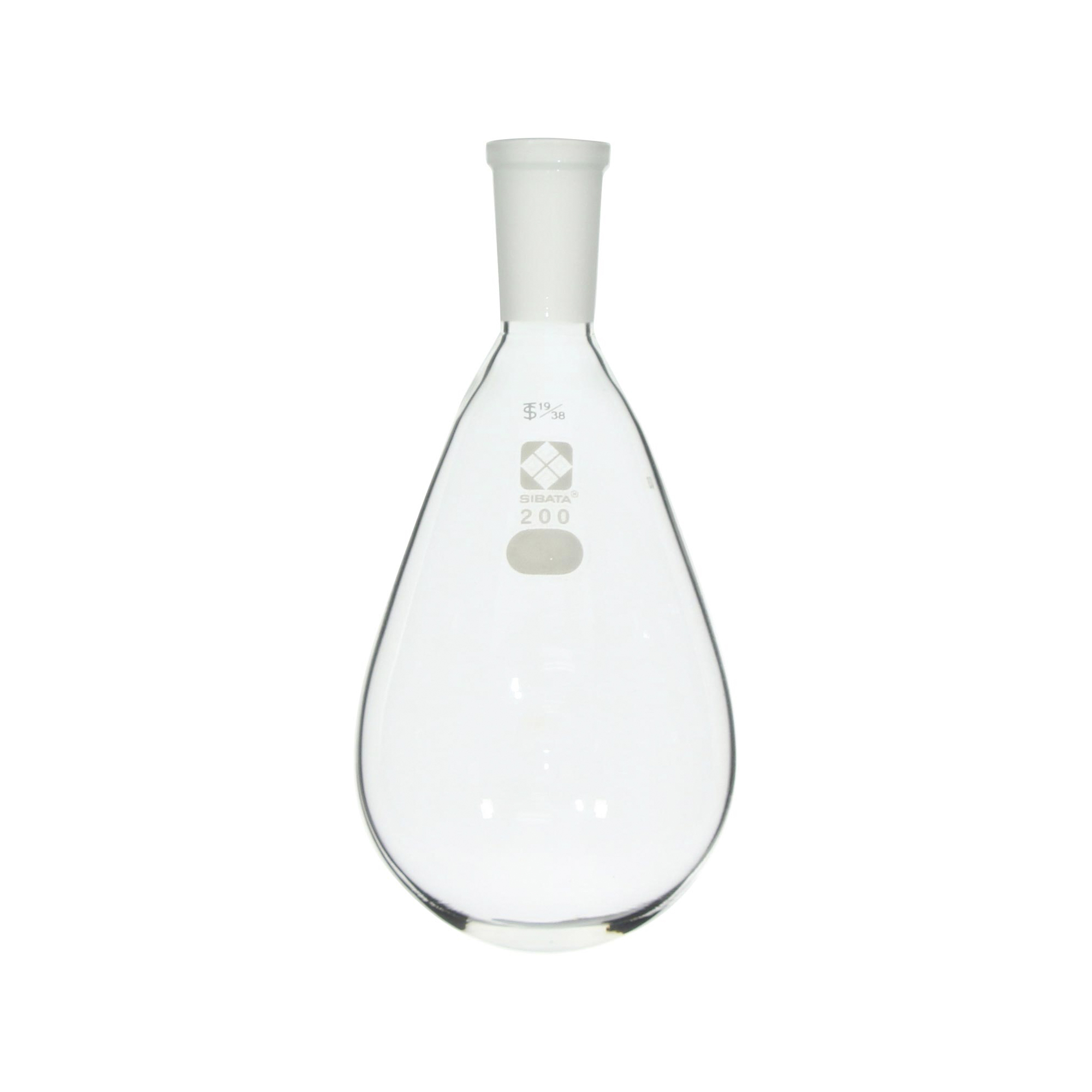 共通摺合なす形フラスコ 19/38 200mL