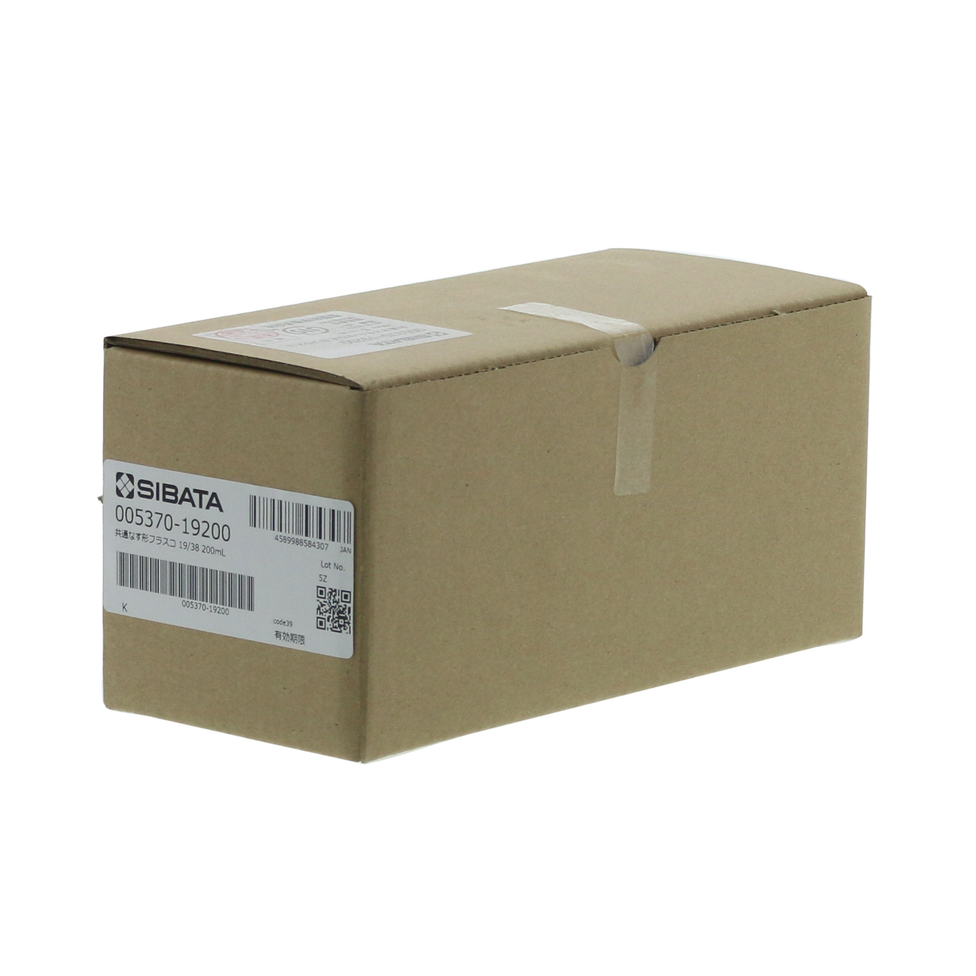 共通摺合なす形フラスコ 19/38 200mL