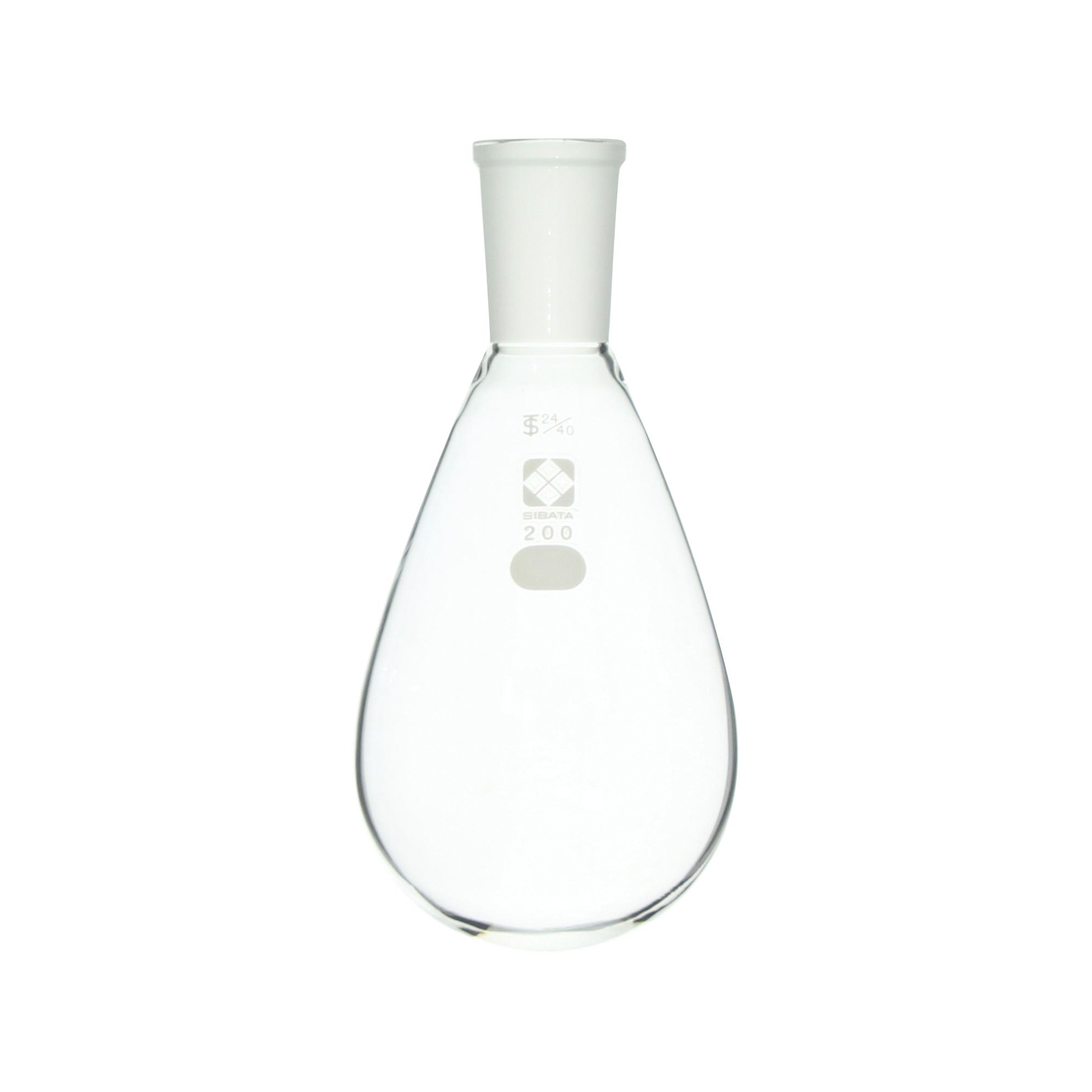 共通摺合なす形フラスコ 24/40 200mL