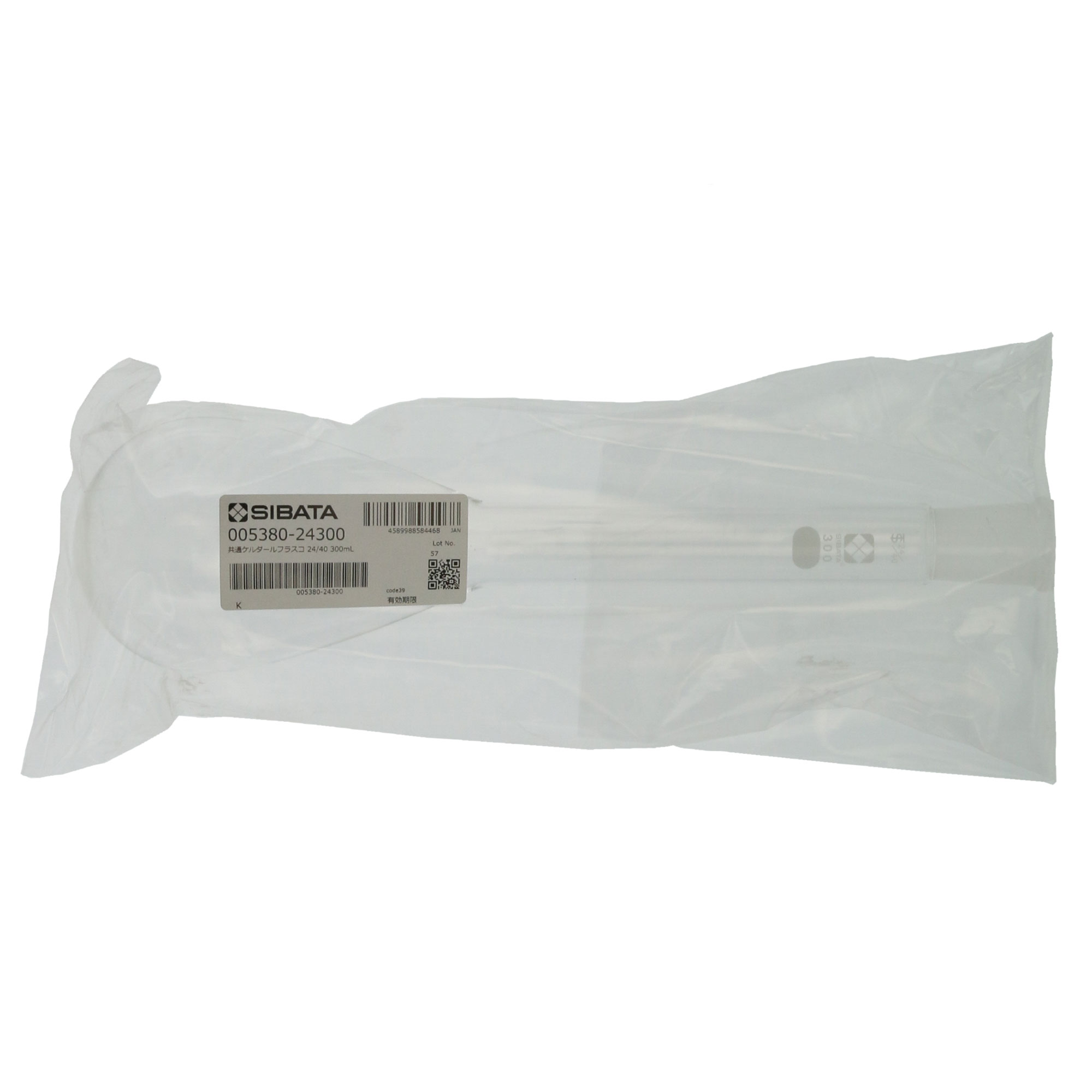 共通摺合ケルダールフラスコ 24/40 300mL