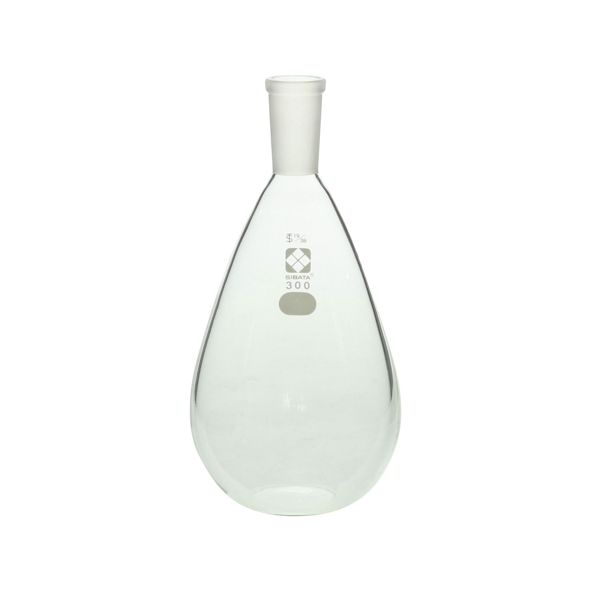 共通摺合平底なす形フラスコ 19/38 300mL