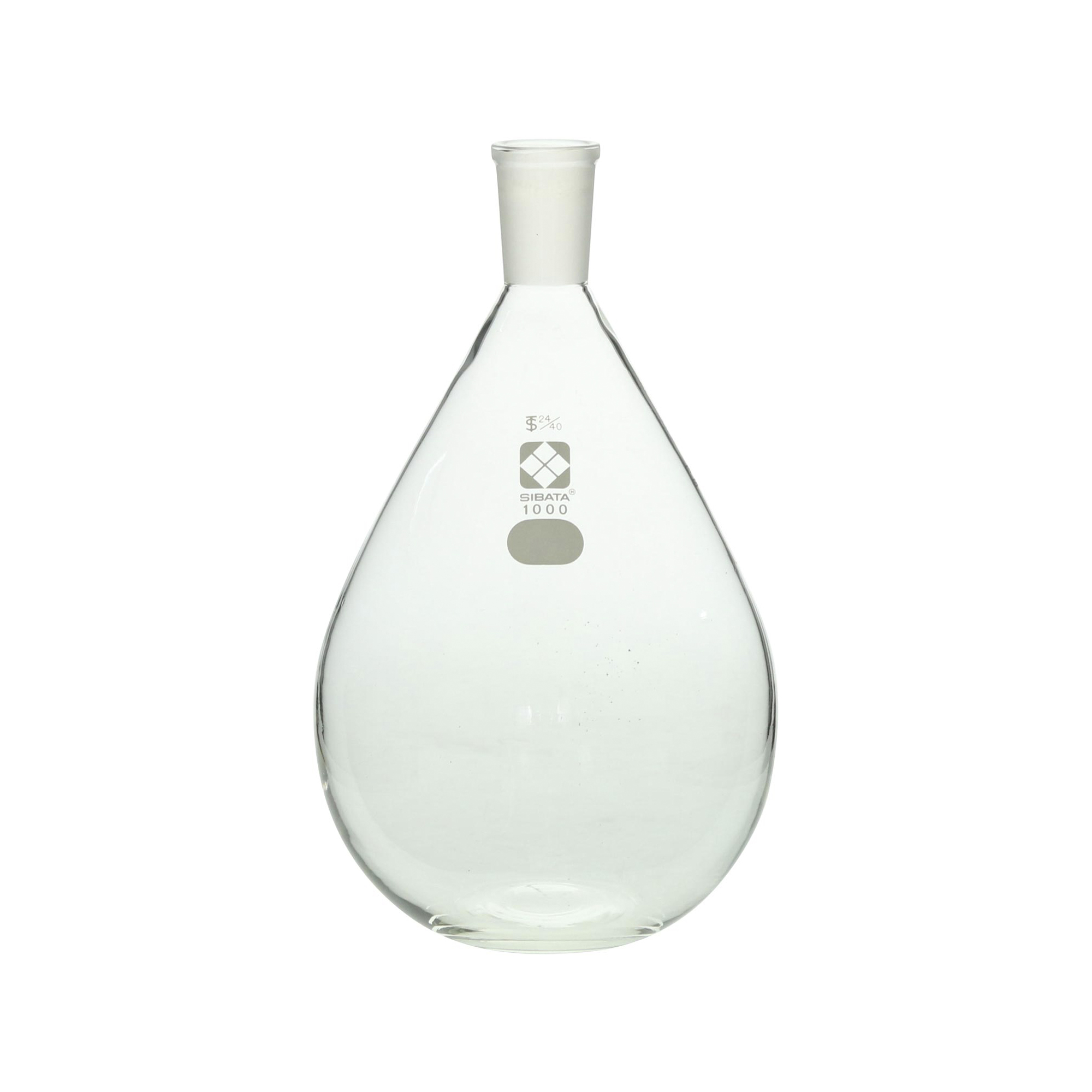共通摺合平底なす形フラスコ 24/40 1000mL