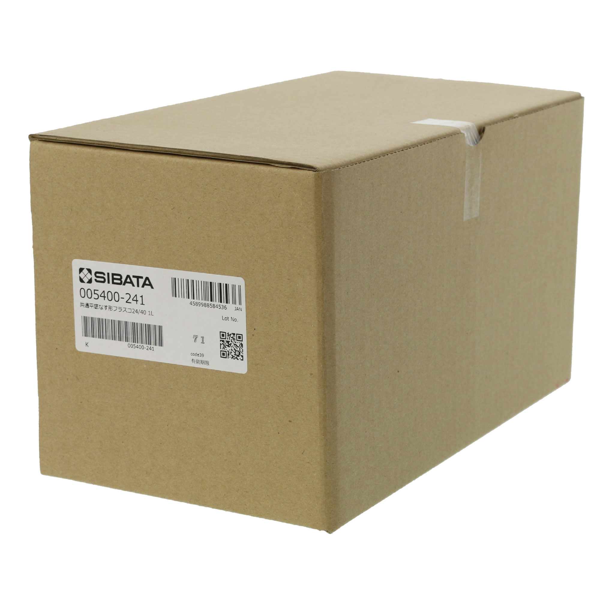 共通摺合平底なす形フラスコ 24/40 1000mL