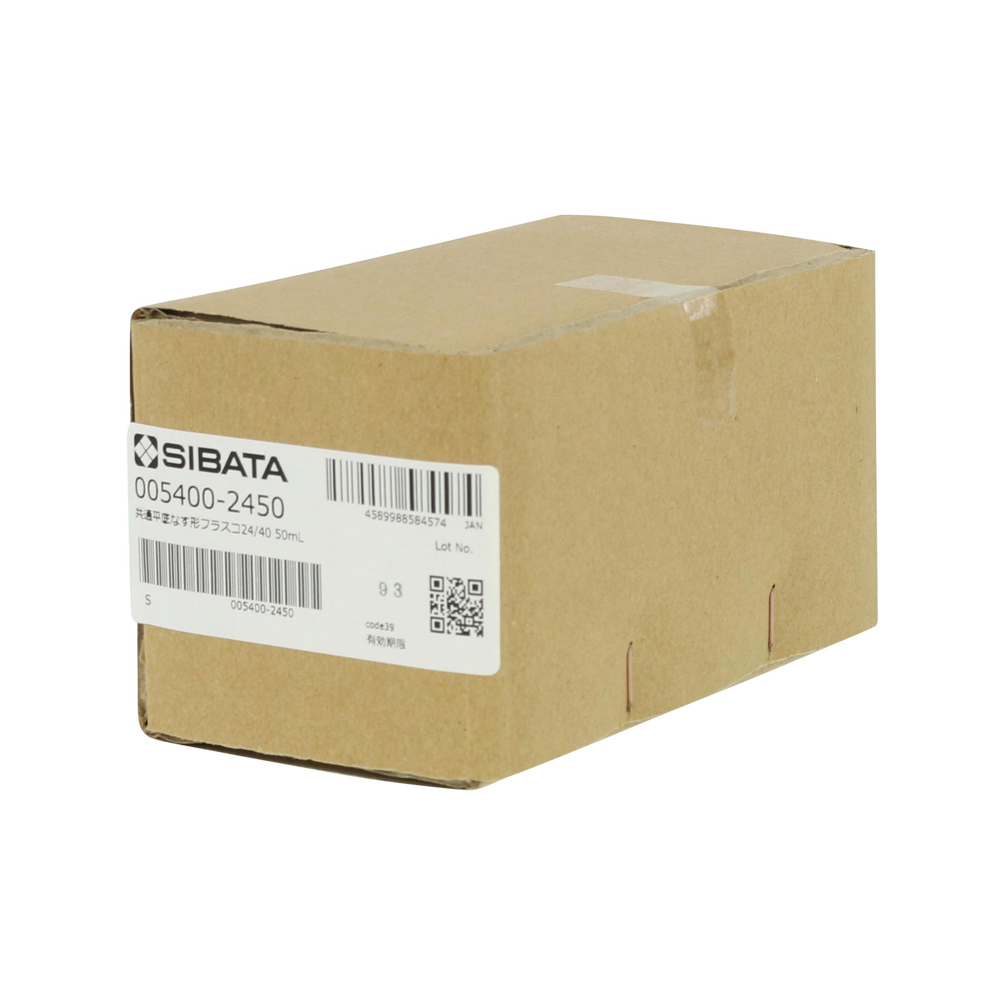 共通摺合平底なす形フラスコ 24/40 50mL