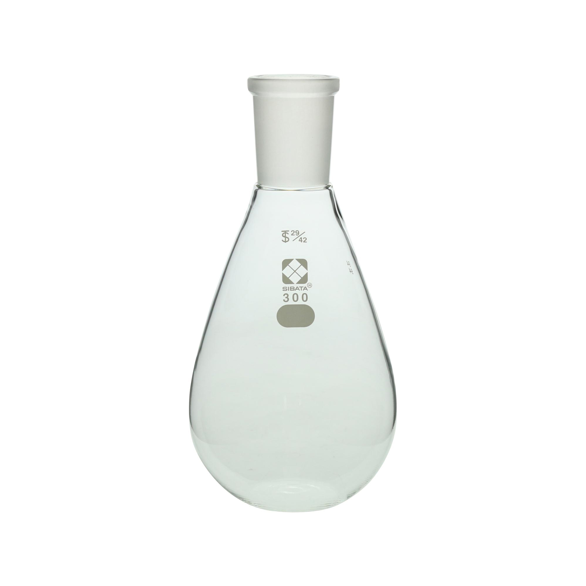 共通摺合平底なす形フラスコ 29/42 300mL