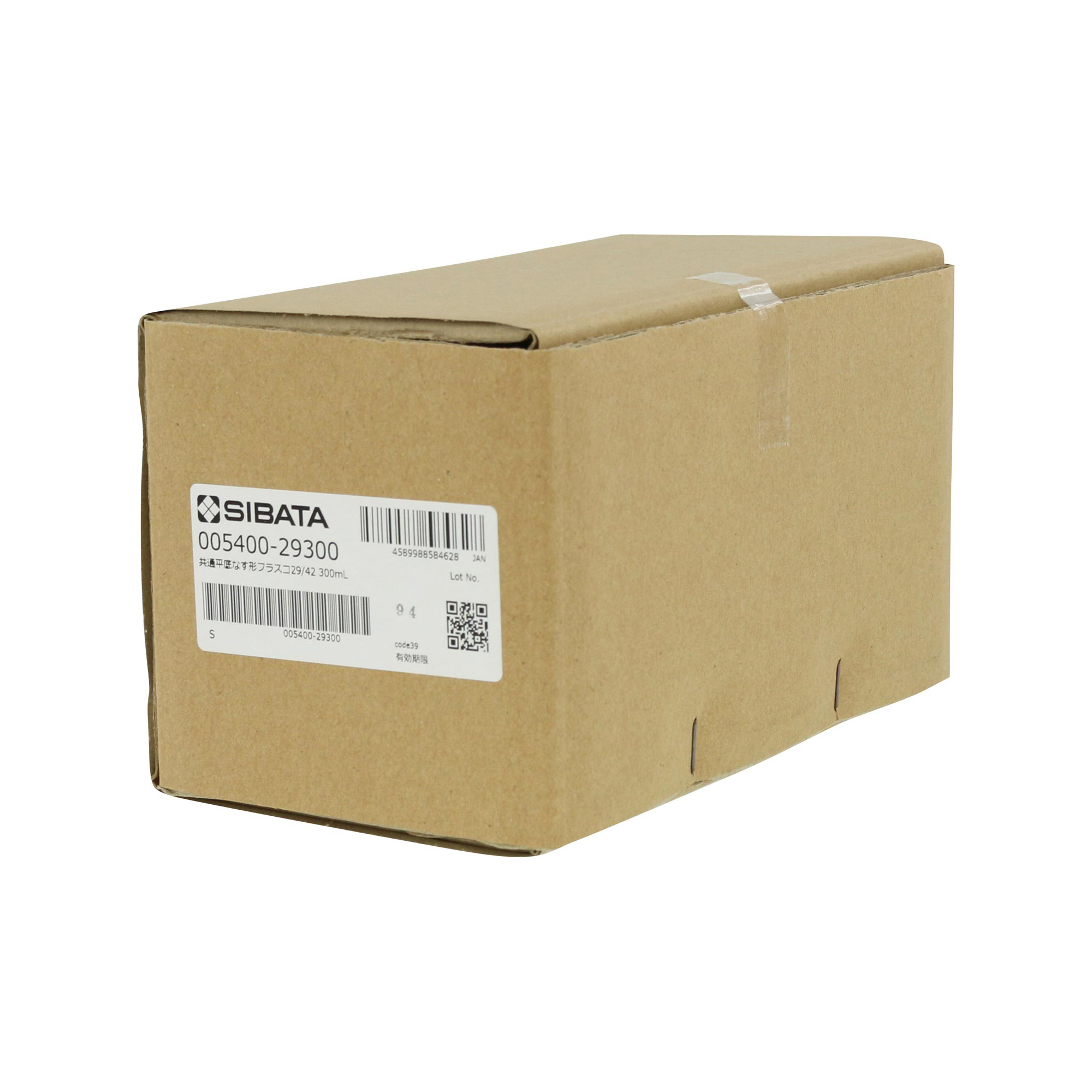 共通摺合平底なす形フラスコ 29/42 300mL