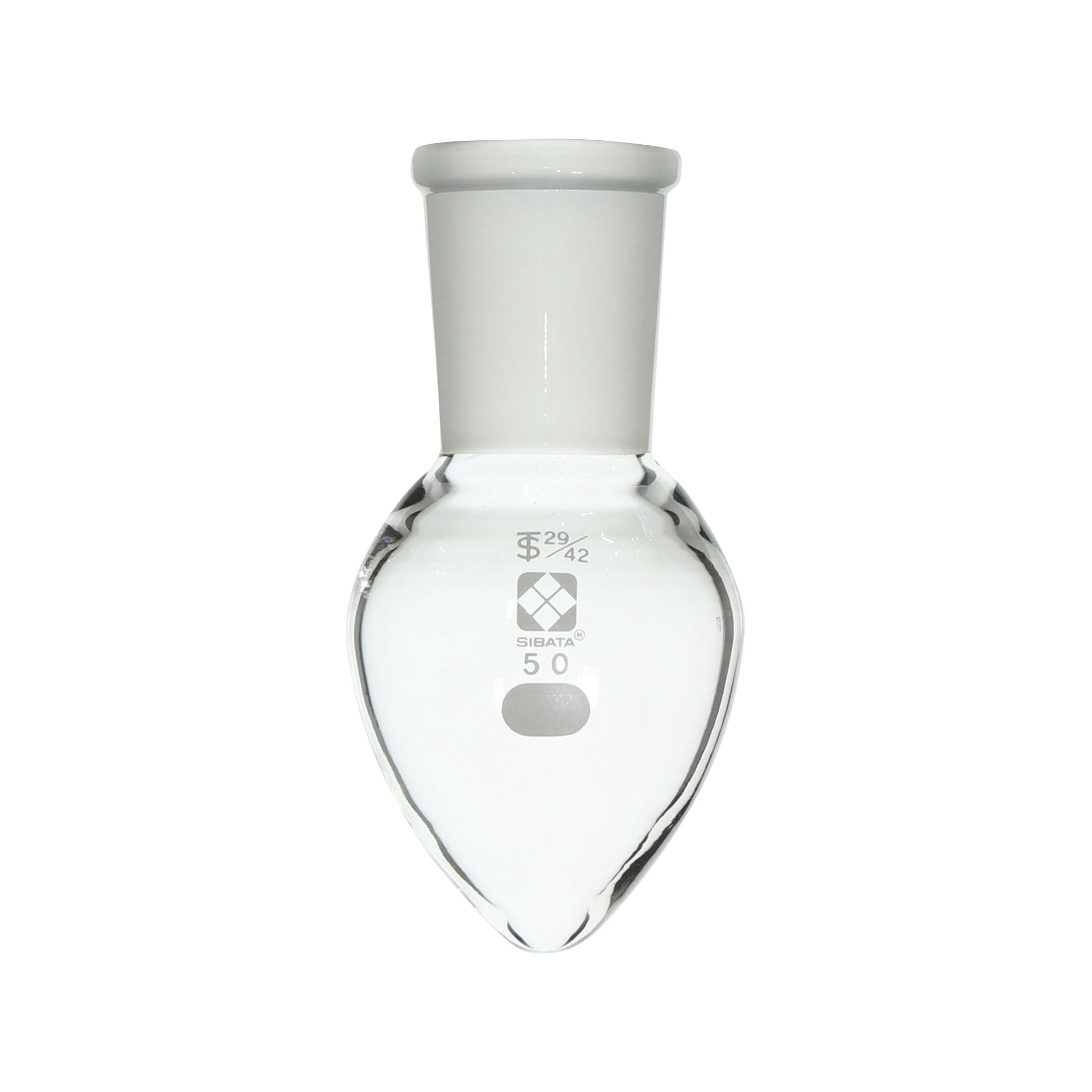 共通摺合梨形フラスコ 29/42 50mL