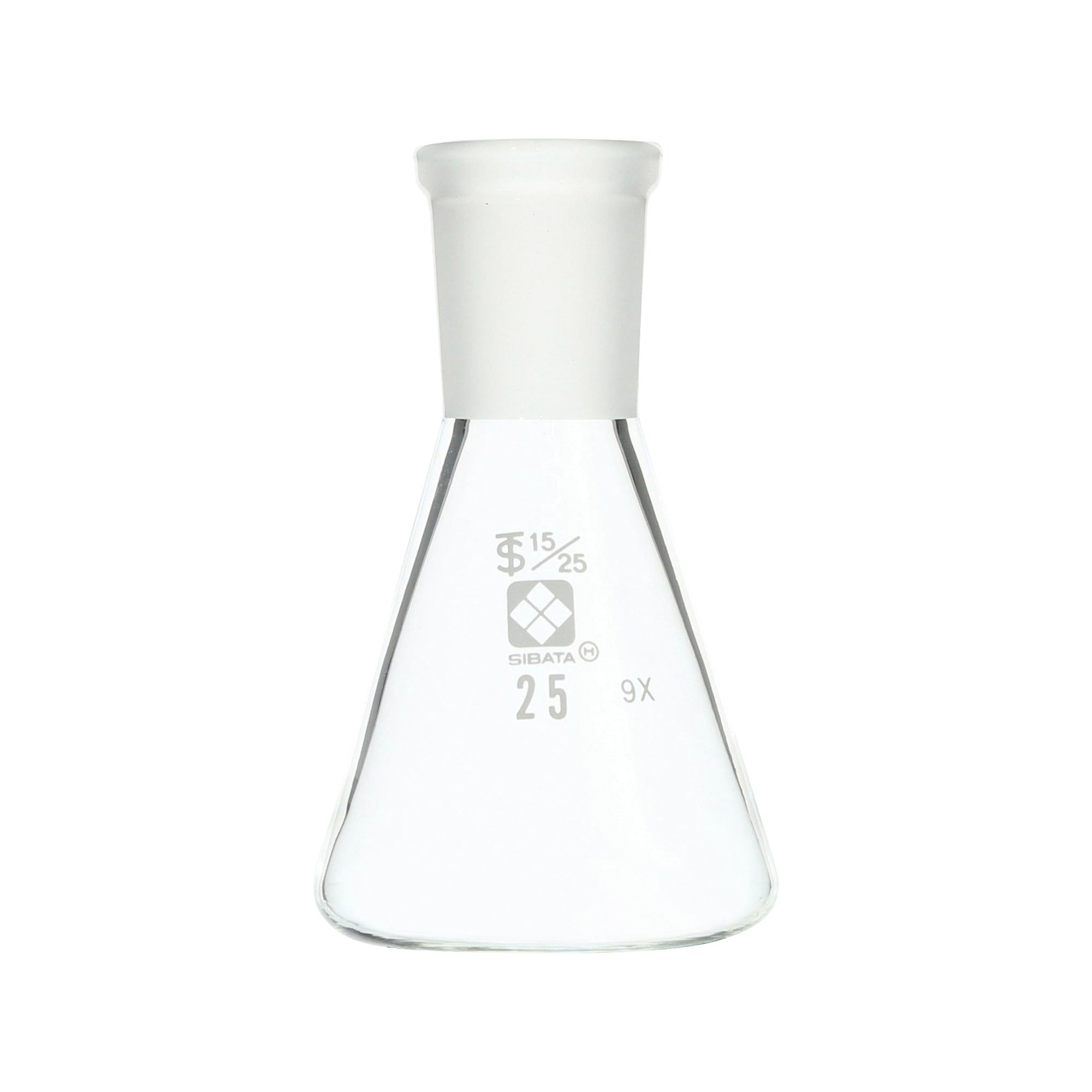 共通摺合三角フラスコ 15/25 25mL