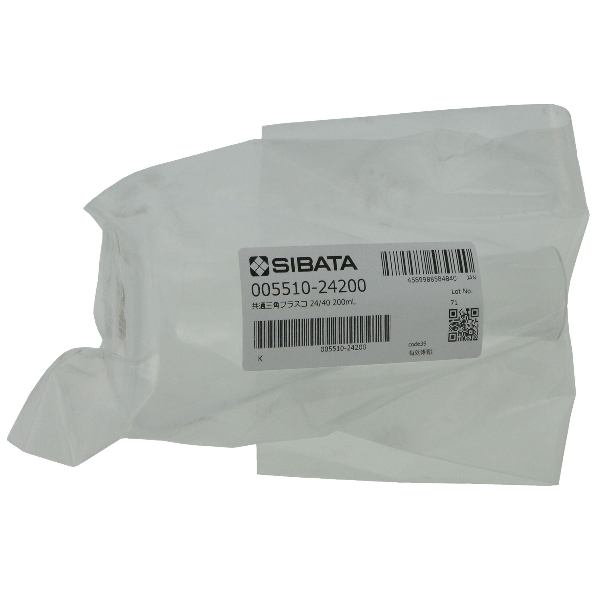 共通摺合三角フラスコ 24/40 200mL