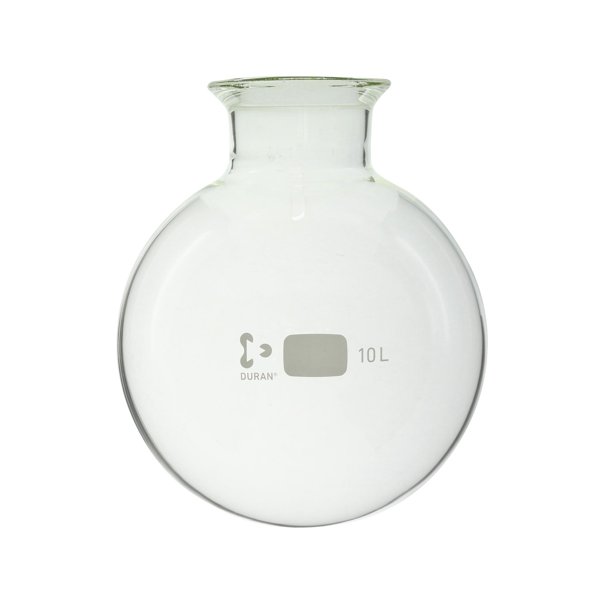 セパラブルフラスコ 丸形 バンド式 DURANタイプ 100mm 10000mL