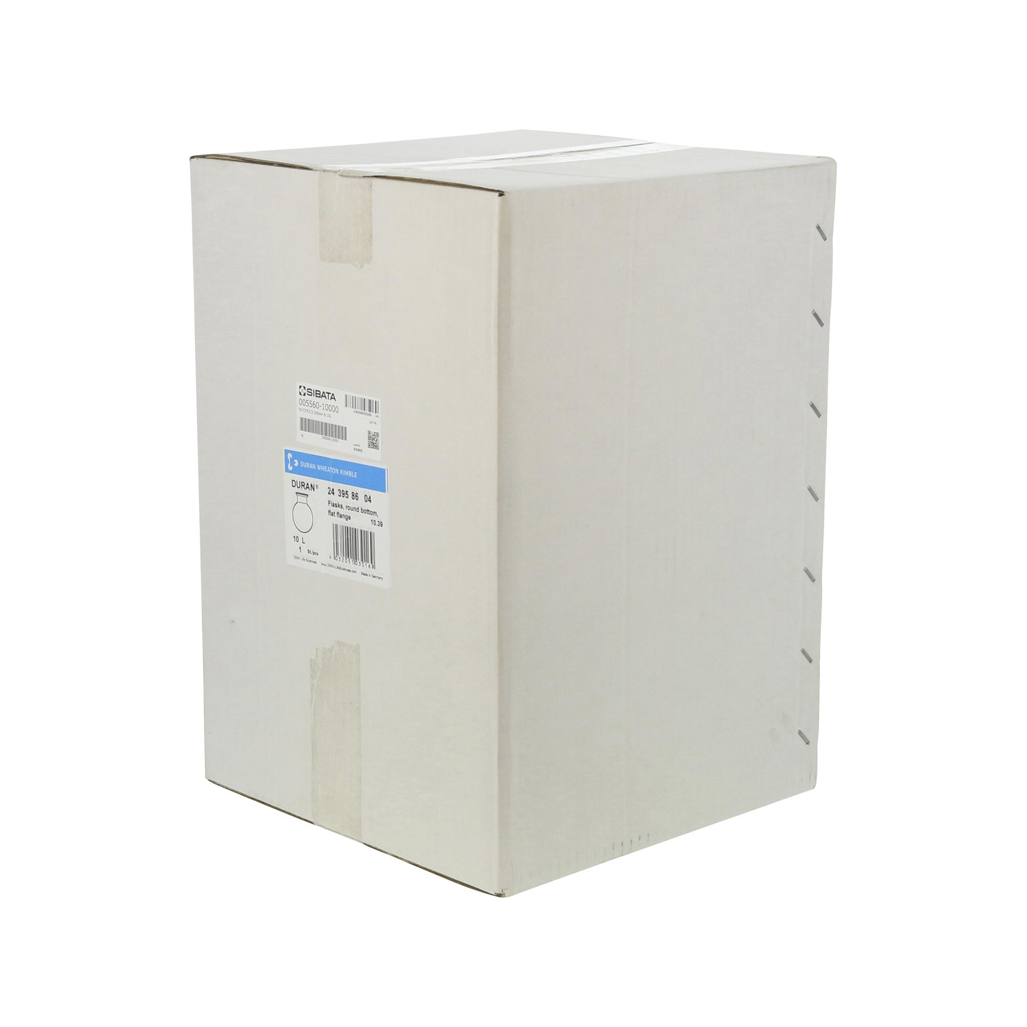 セパラブルフラスコ 丸形 バンド式 DURANタイプ 100mm 10000mL