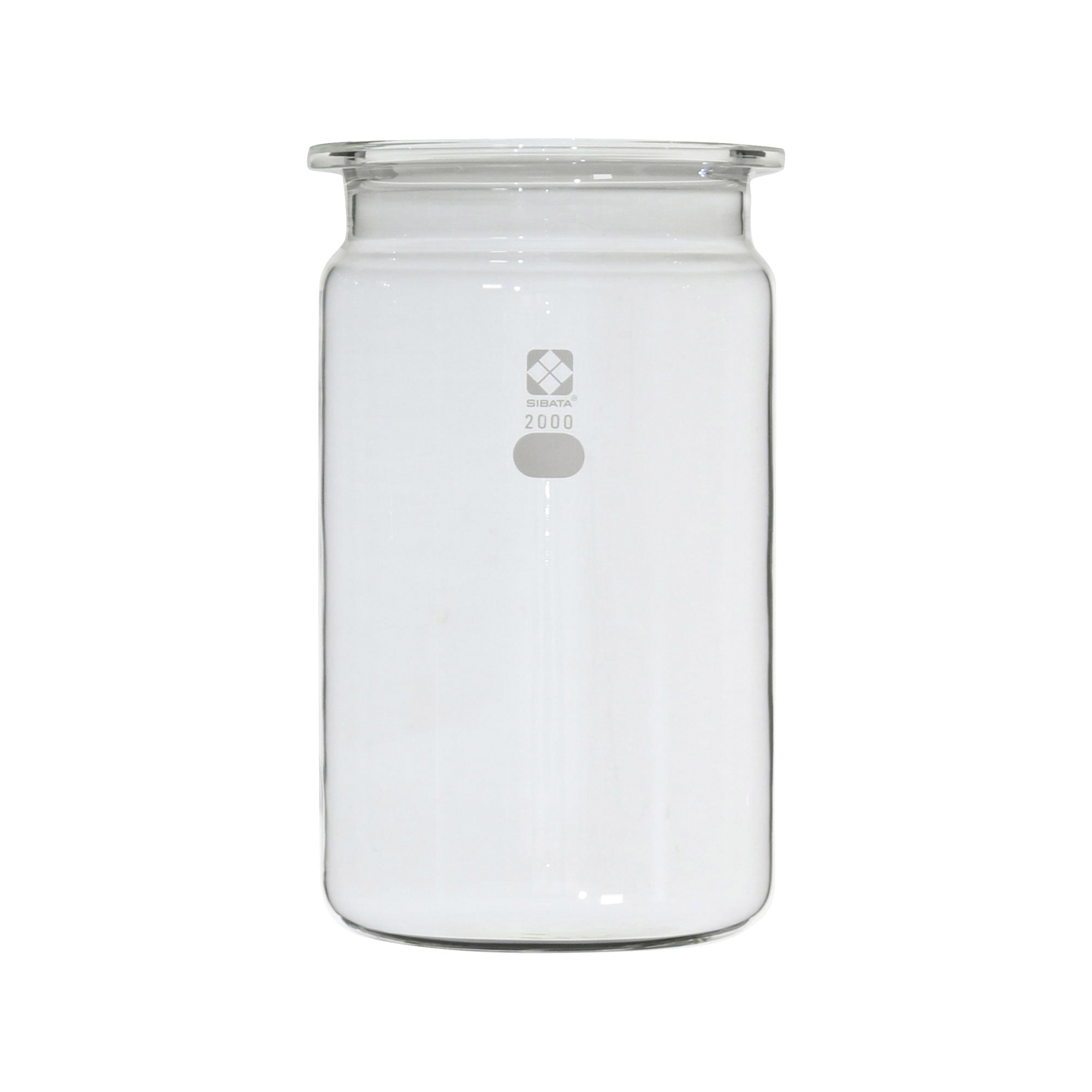 セパラブルフラスコ 円筒形 120mm 2000mL