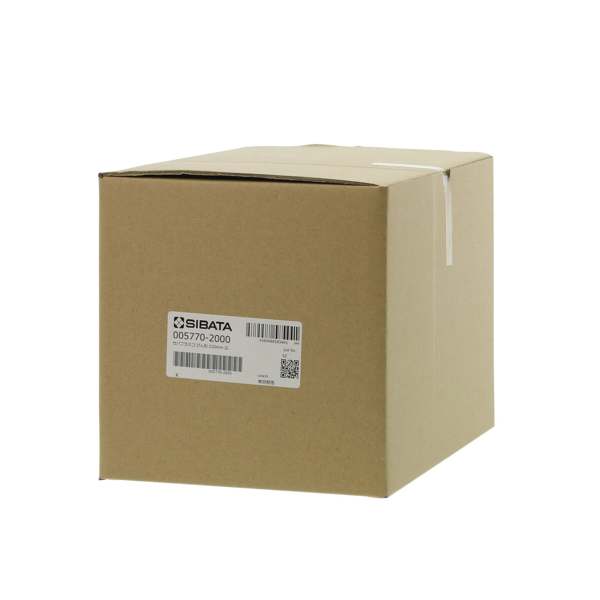 セパラブルフラスコ 円筒形 120mm 2000mL