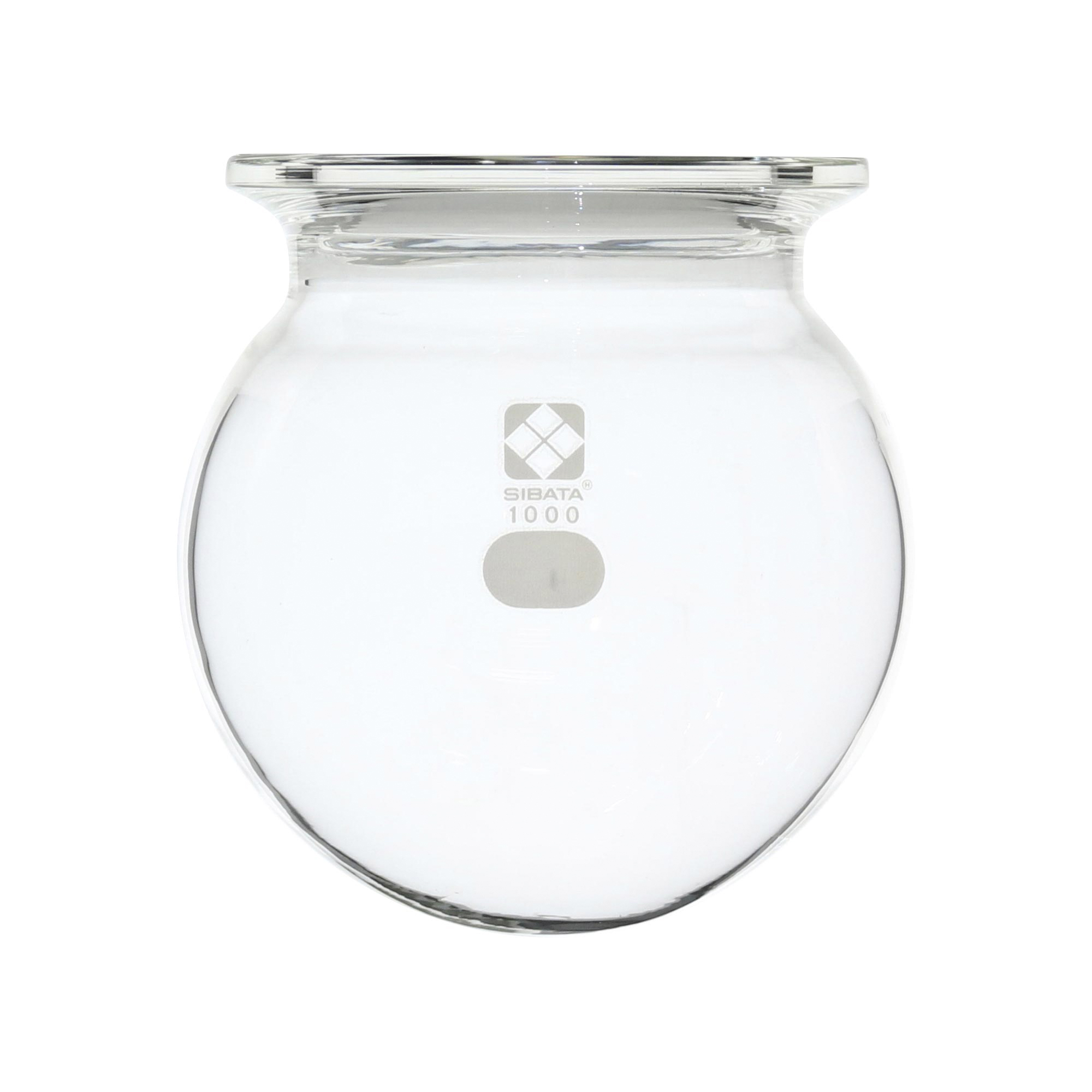セパラブルフラスコ 丸形 バンド式 85mm 1000mL