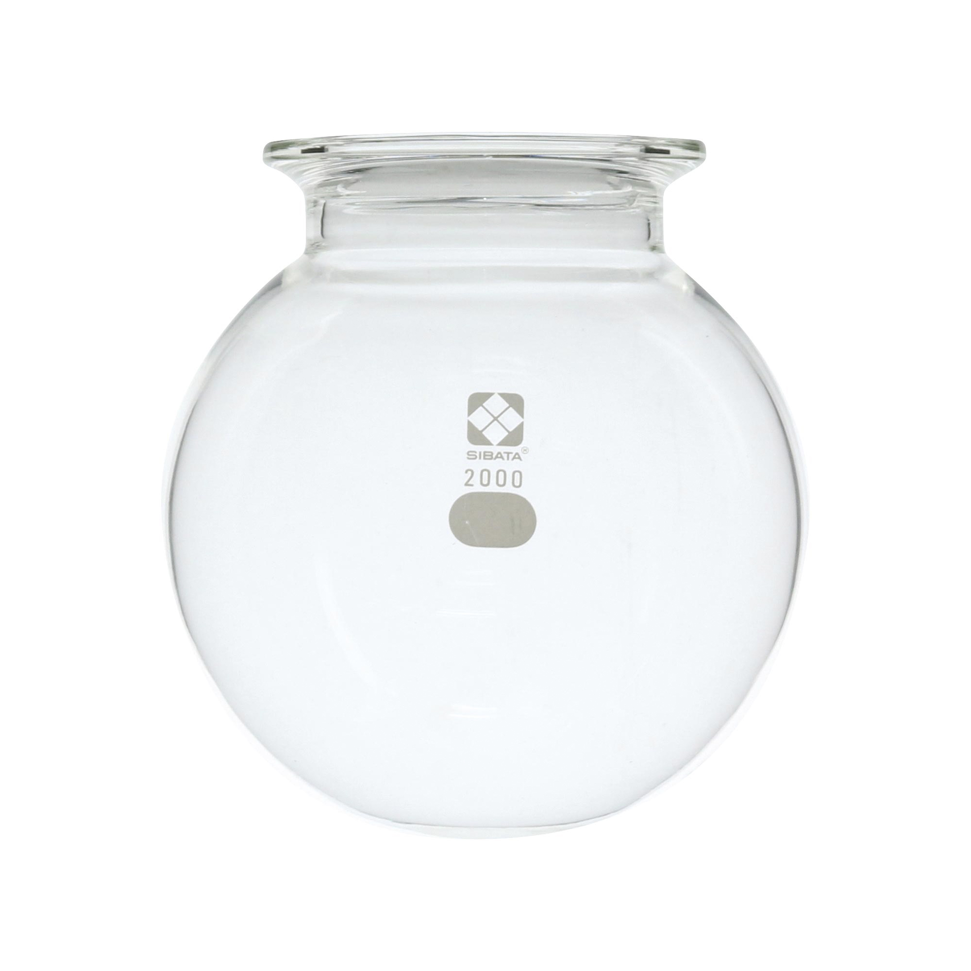 セパラブルフラスコ 丸形 バンド式 85mm 2000mL
