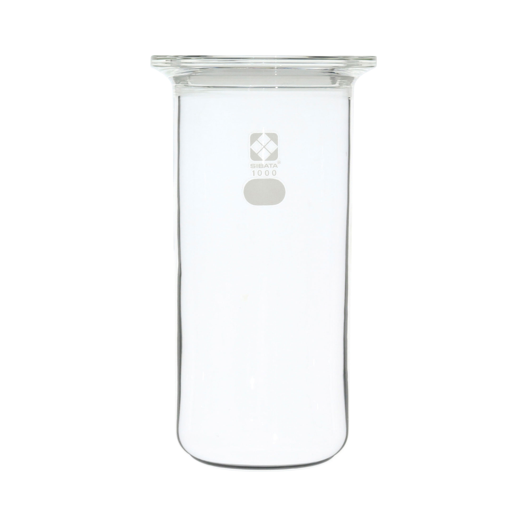 セパラブルフラスコ 円筒形 バンド式 85mm 1000mL