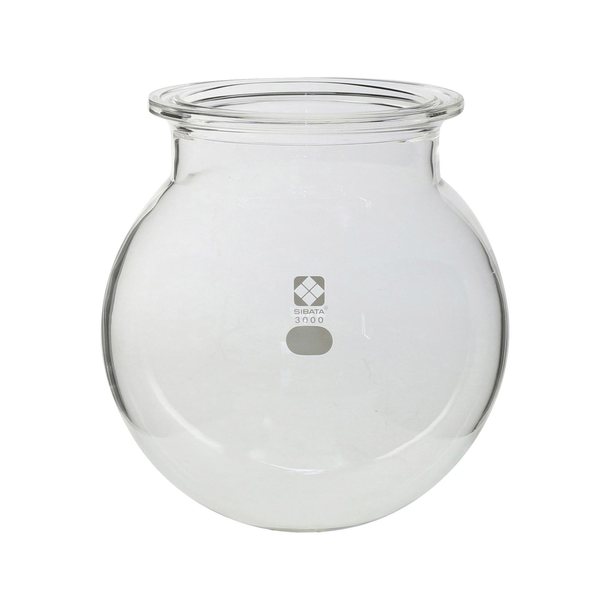 セパラブルフラスコ 丸形 バンド式 120mm 3000mL