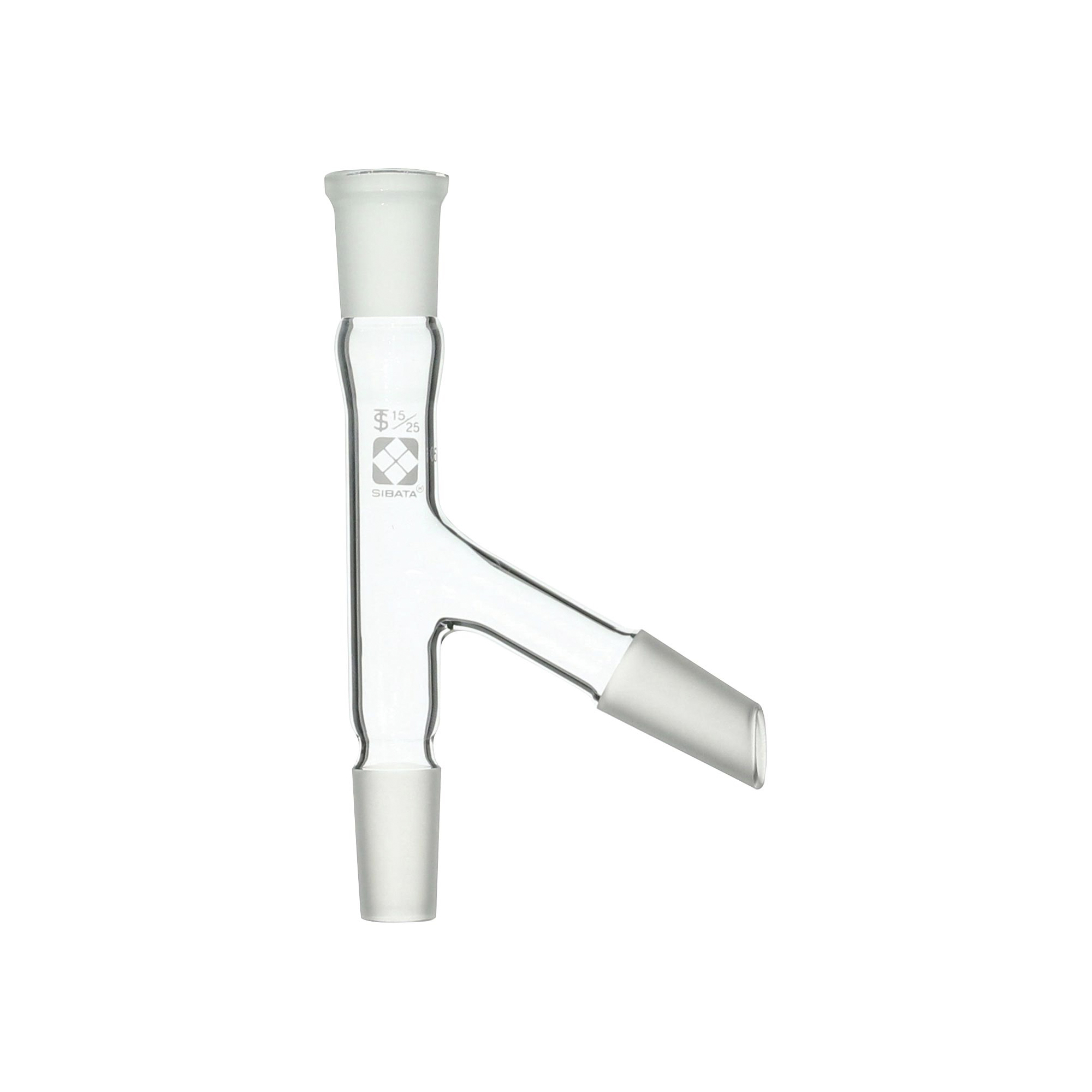 共通摺合連結管 枝管付 60° 15/25-15/25