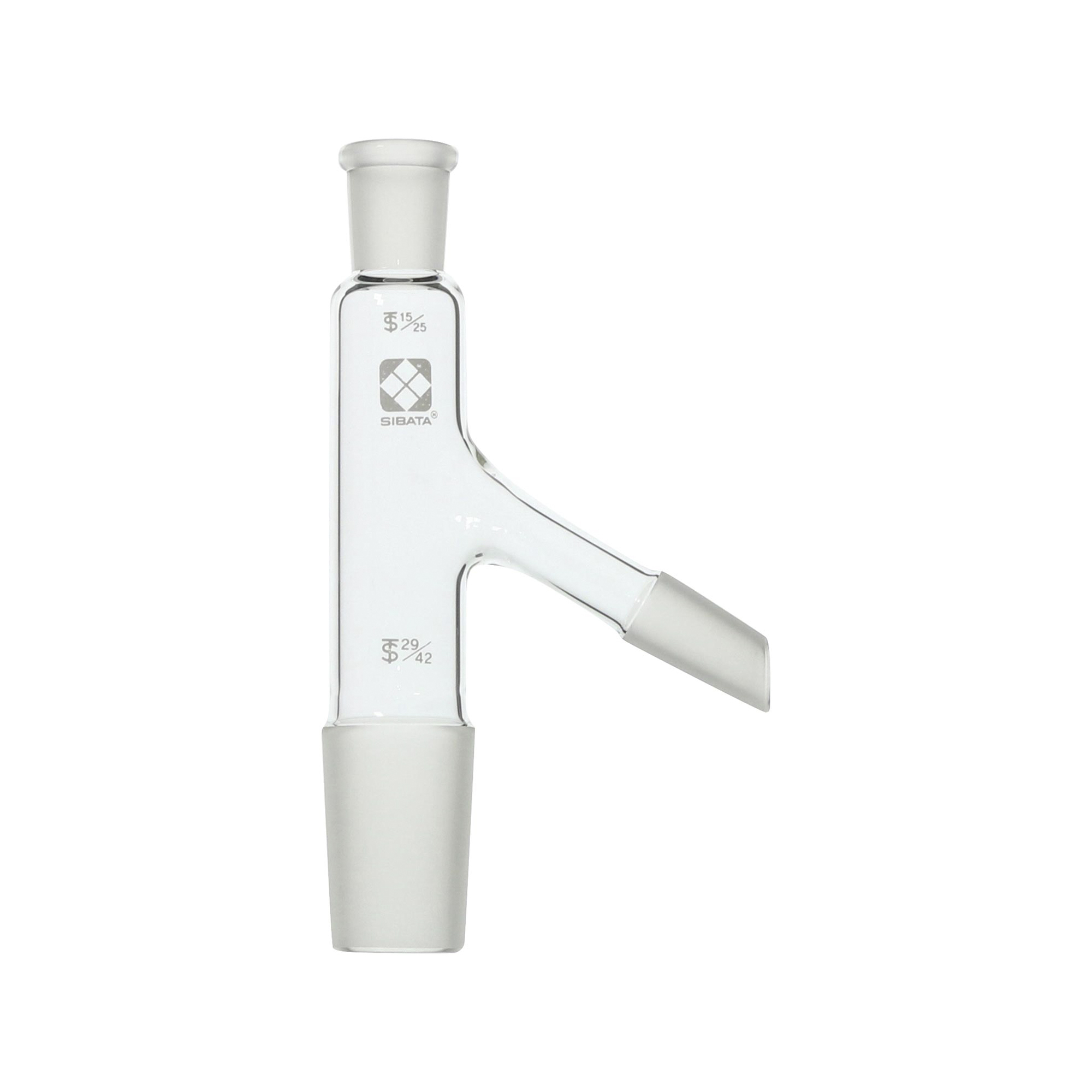 共通摺合連結管 枝管付 60° 15/25-29/42