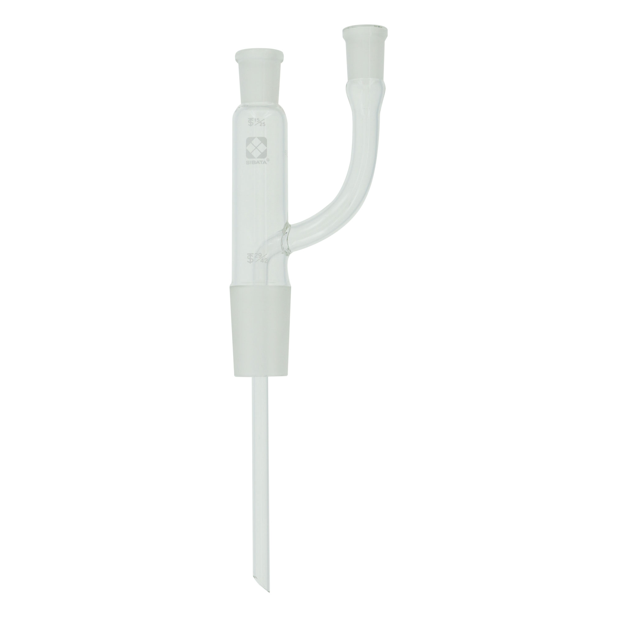 共通摺合連結管 二又 ガス導入管付 15/25-29/42