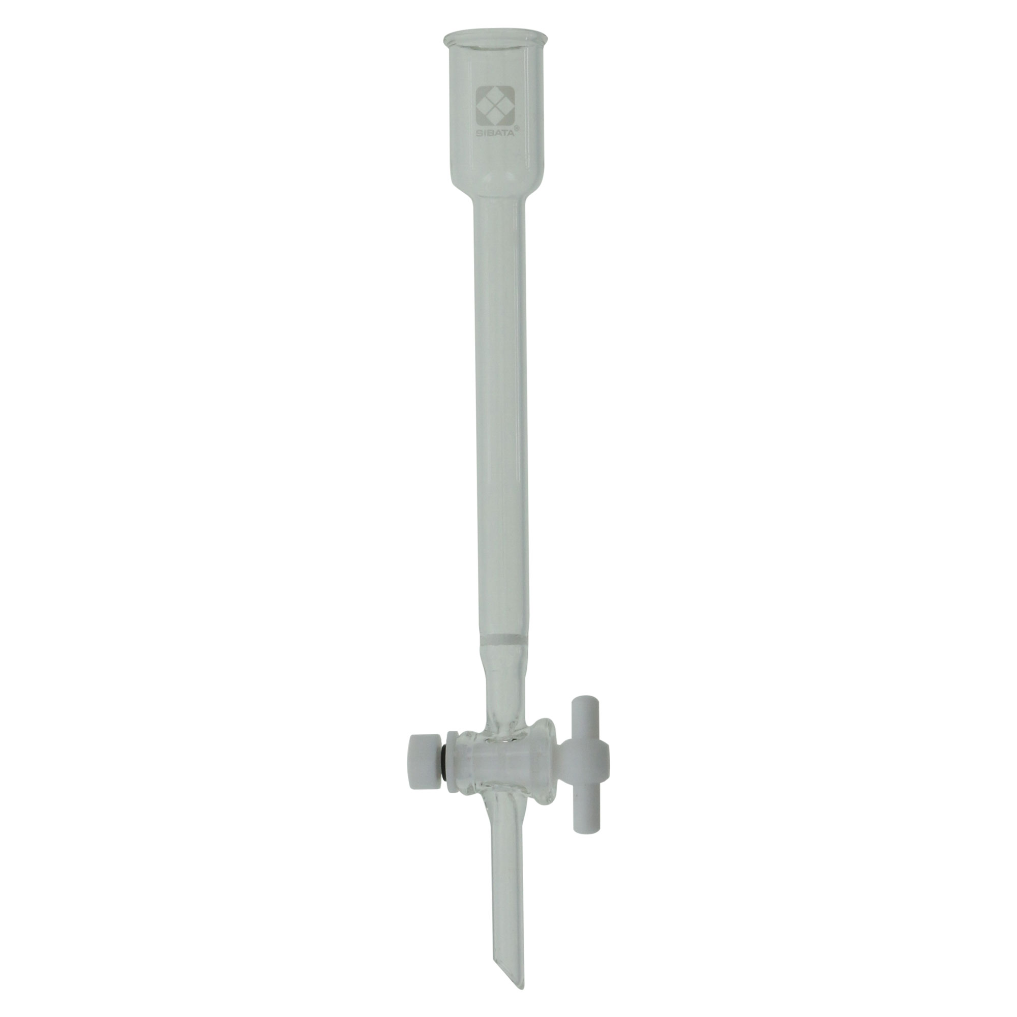 クロマトカラム PTFEコック付 P-160 φ10×120mm