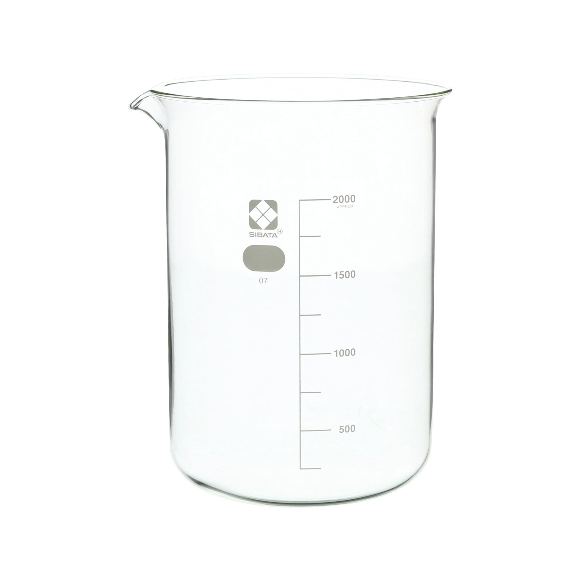 ビーカー 目安目盛付 2000mL