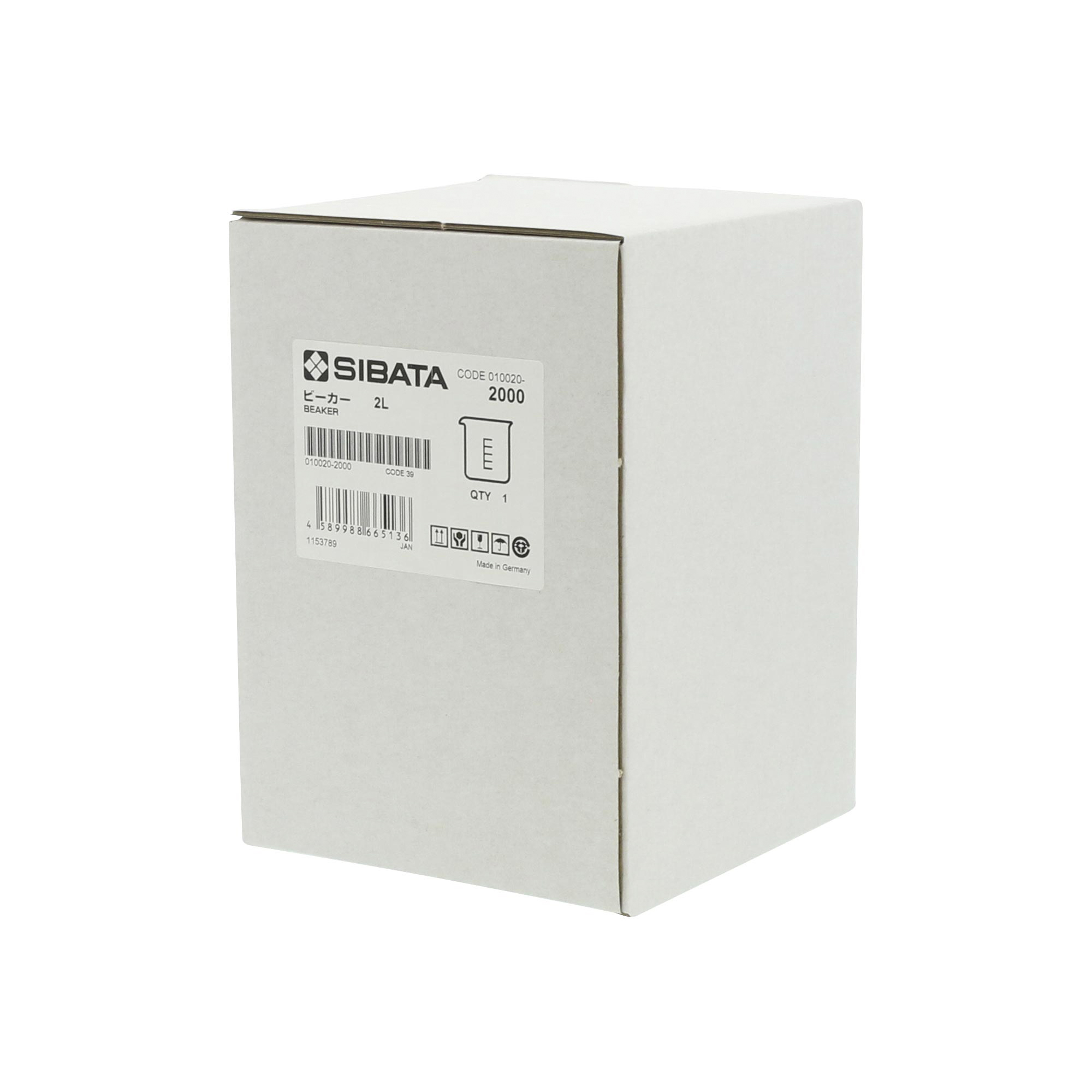 ビーカー 目安目盛付 2000mL