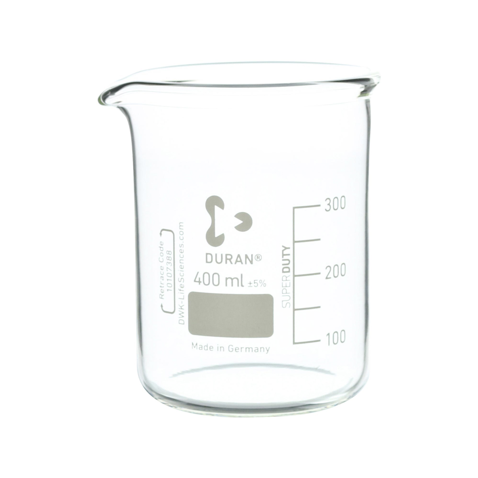 スーパー肉厚ビーカー 400mL 10入