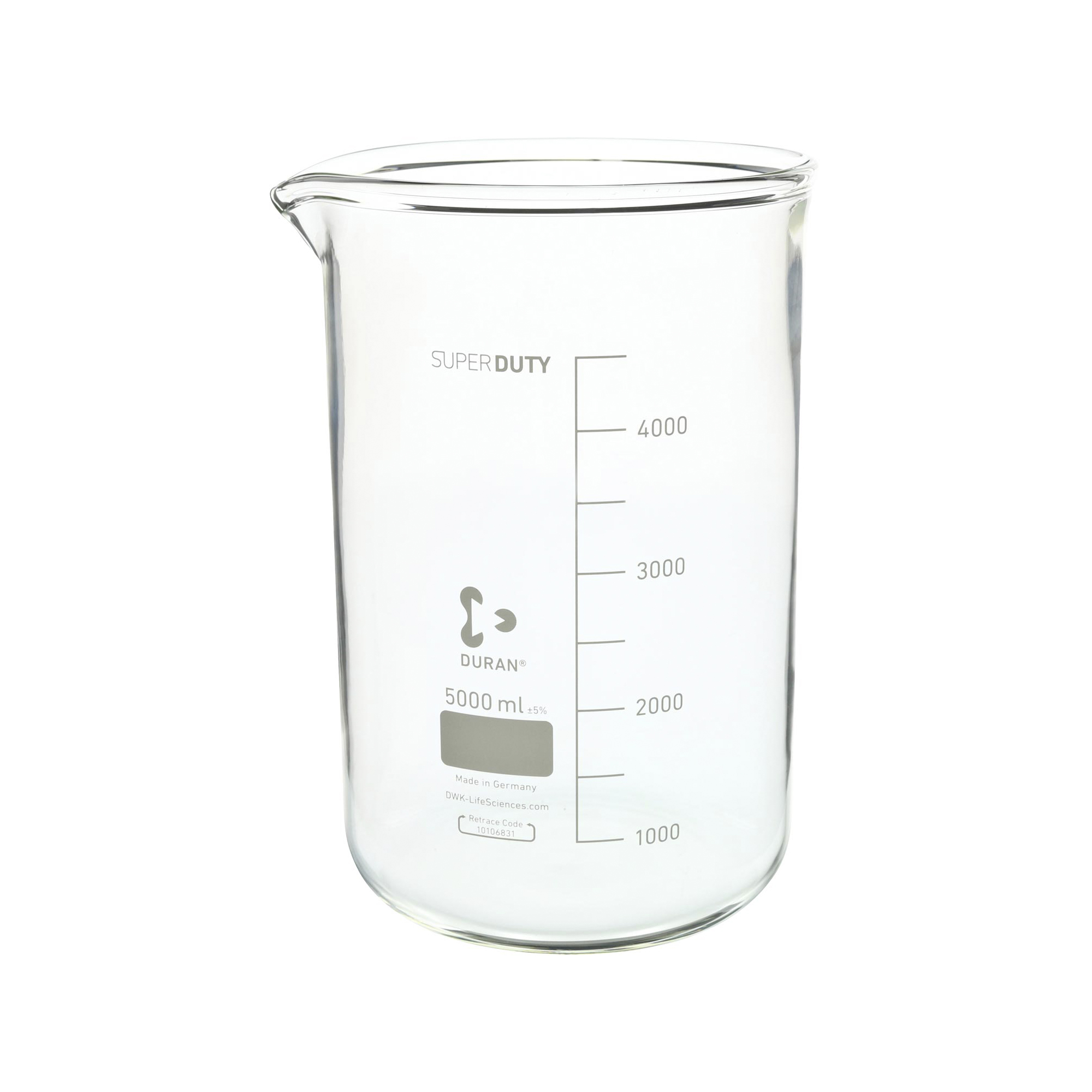 スーパー肉厚ビーカー 5000mL