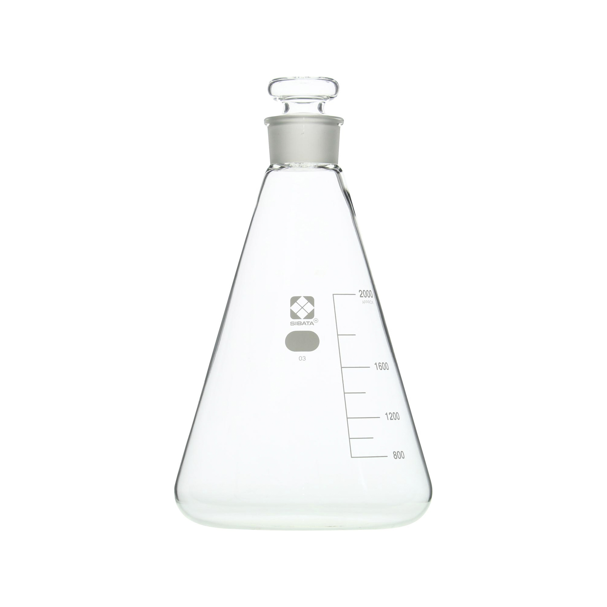 共栓三角フラスコ 2000mL