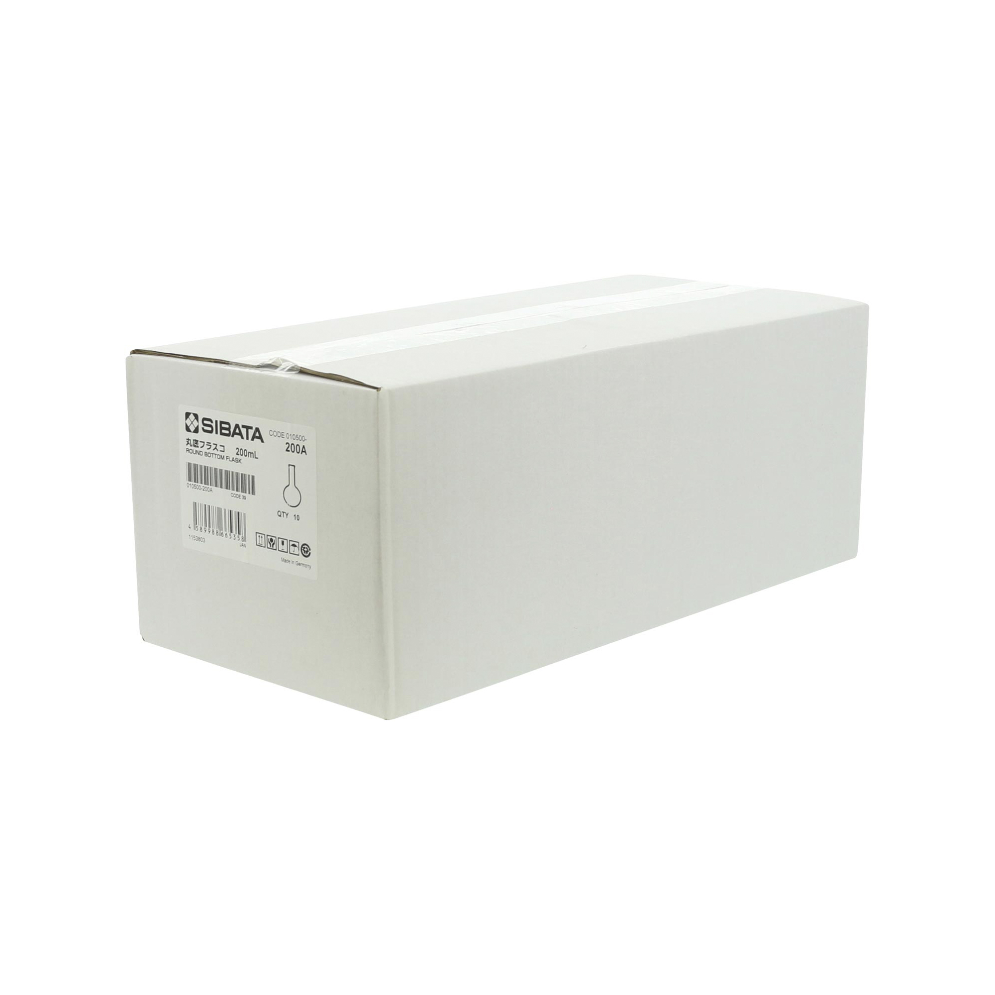 丸底フラスコ 200mL 10入
