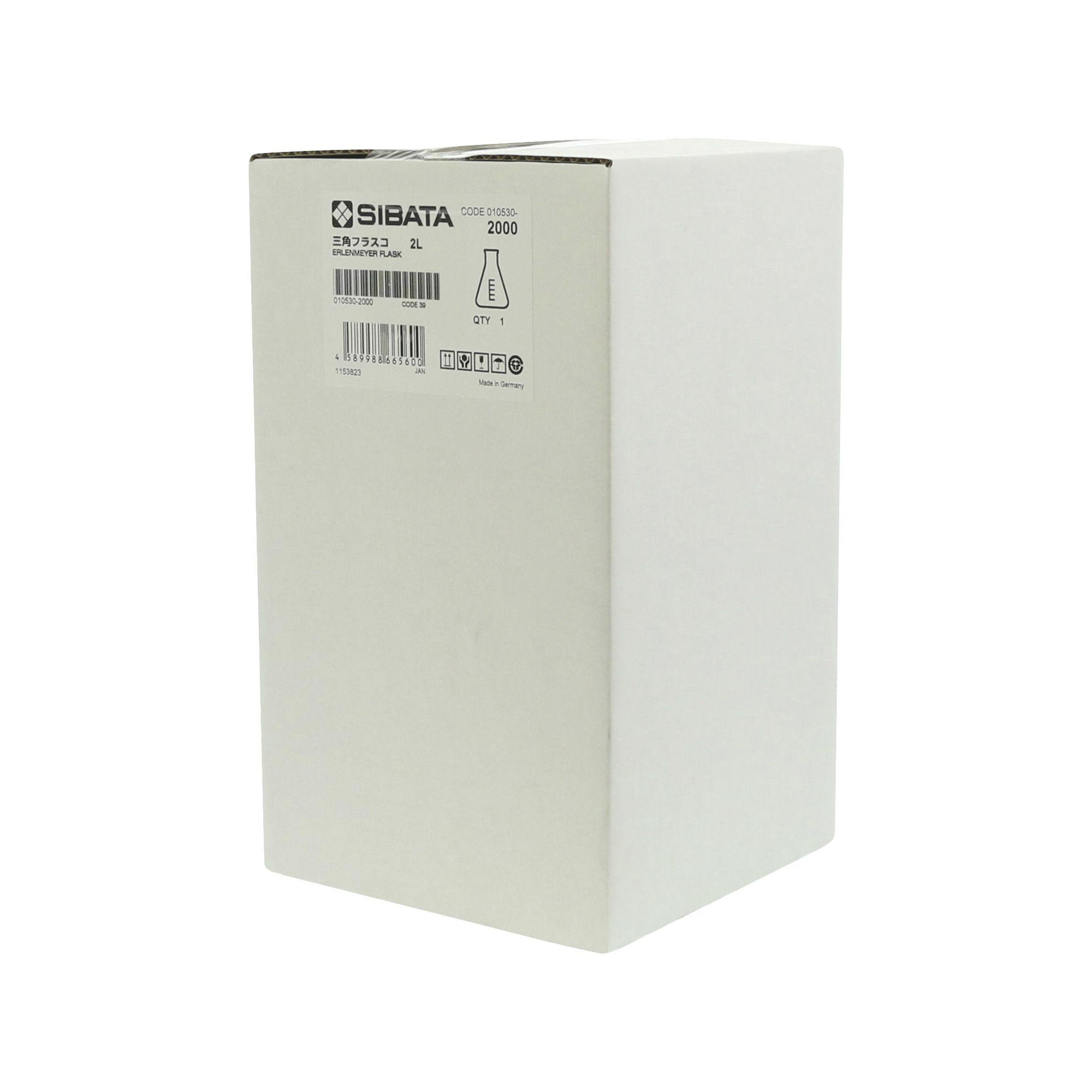 三角フラスコ 目安目盛付 2000mL