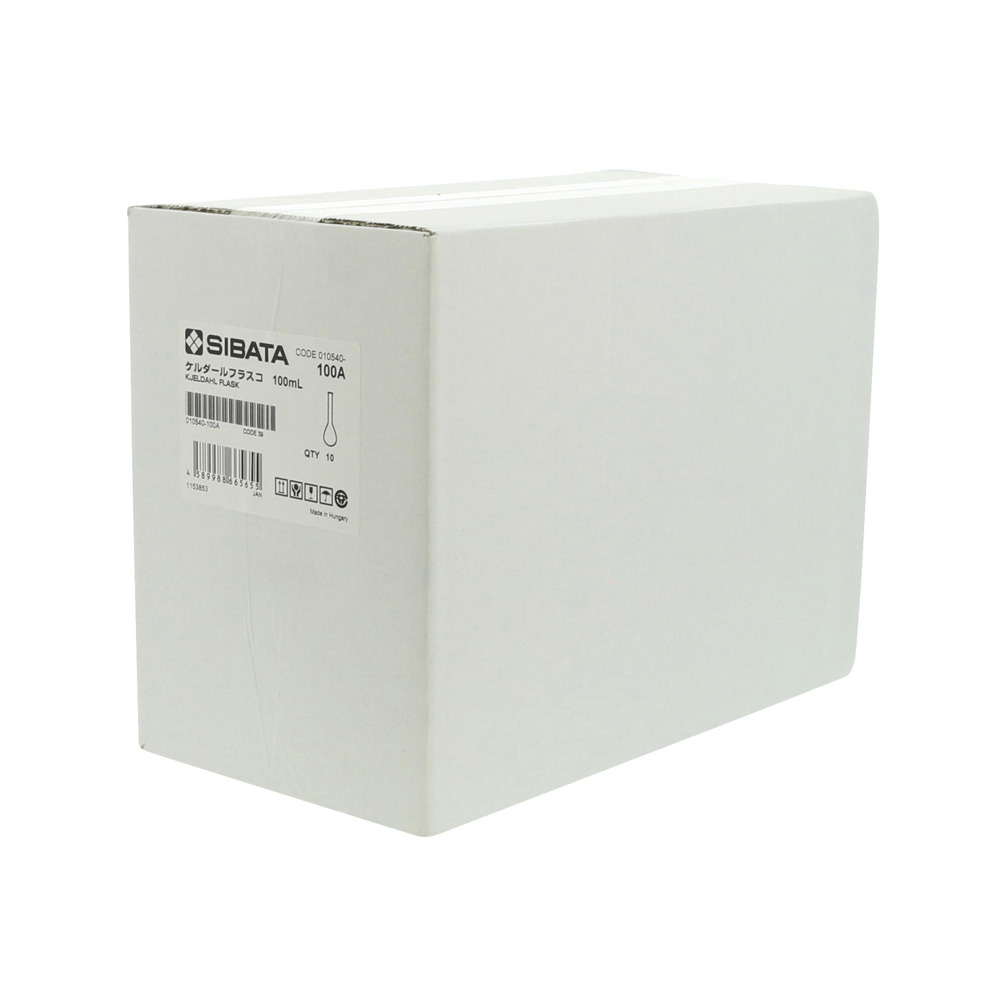 ケルダールフラスコ 100mL 10入