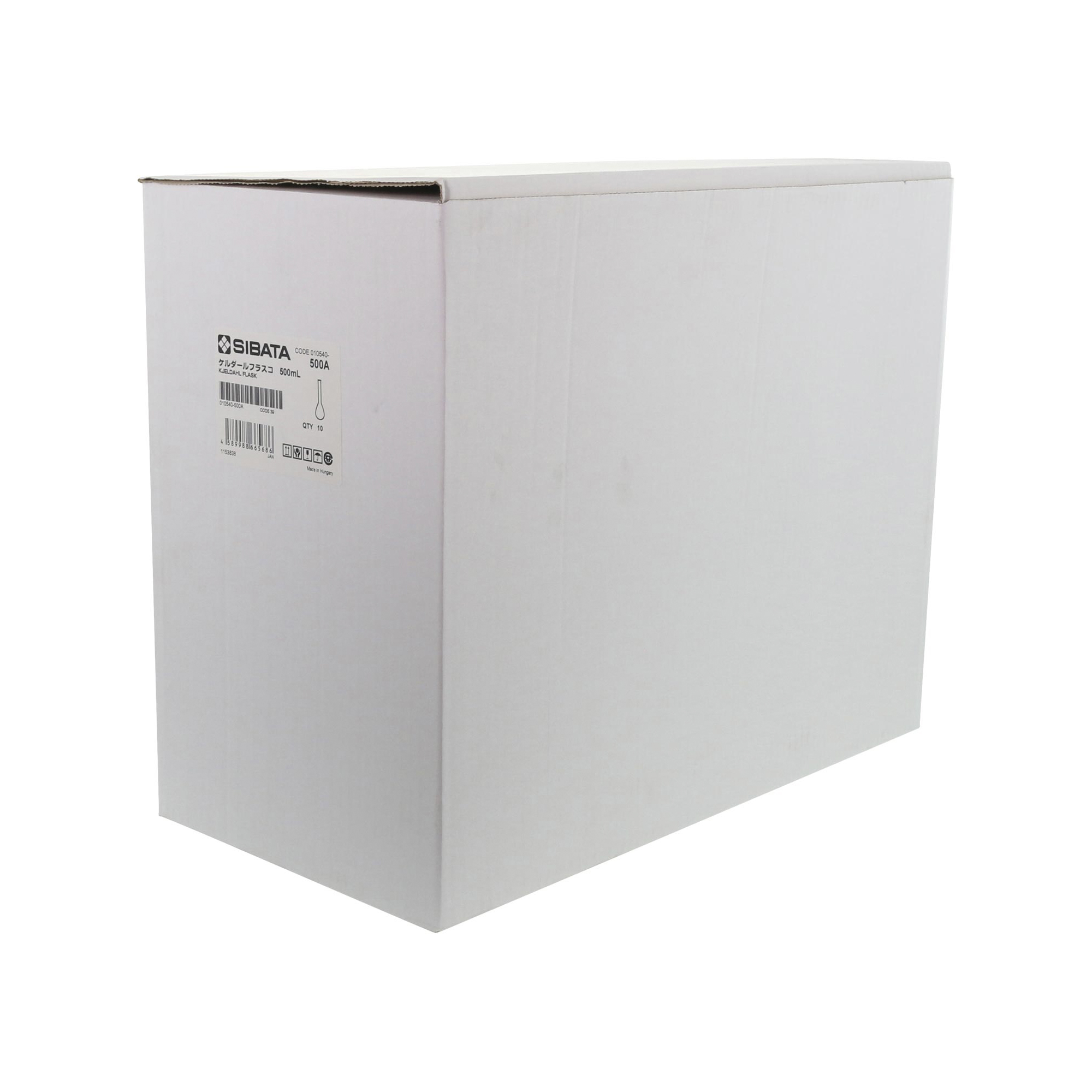 ケルダールフラスコ 500mL 10入