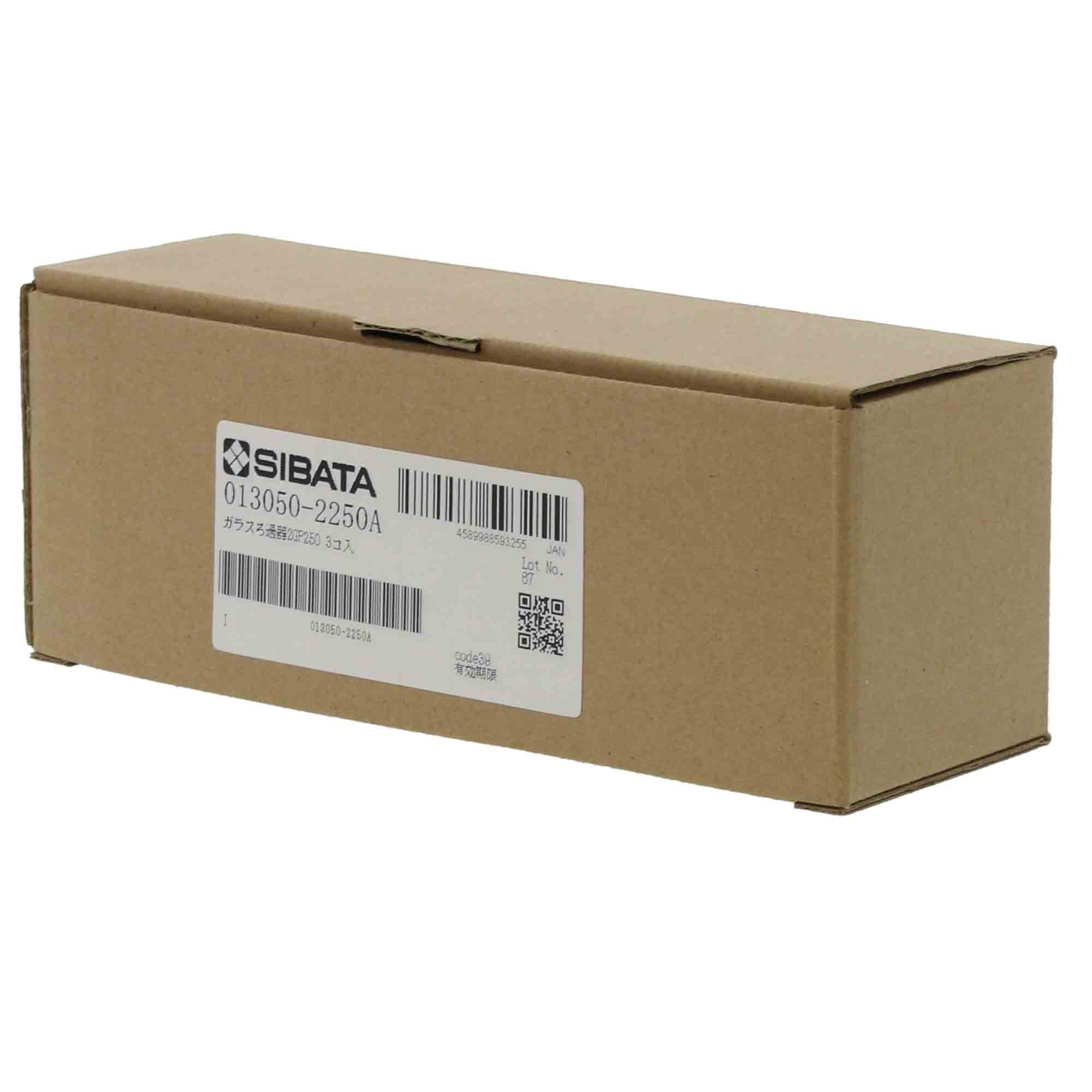 ガラスろ過器 るつぼ形 2GP250 3入