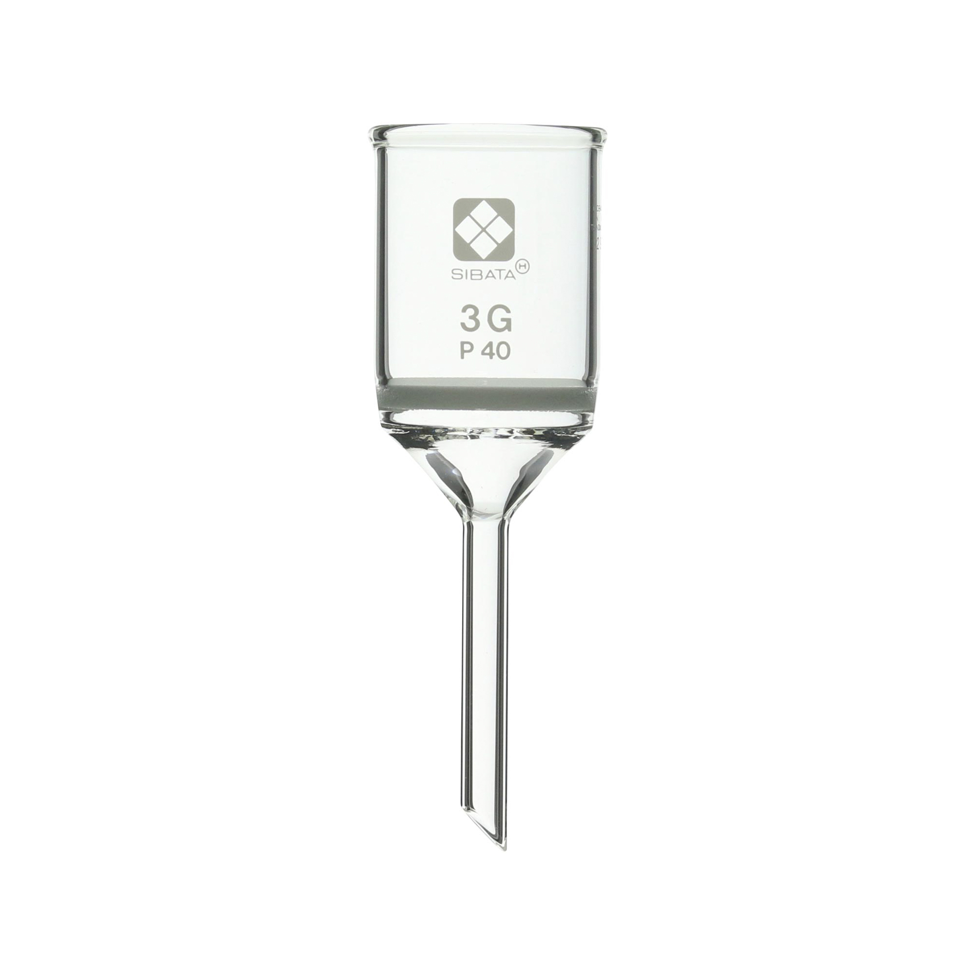 ガラスろ過器 円筒ロート形 3GP40 3入